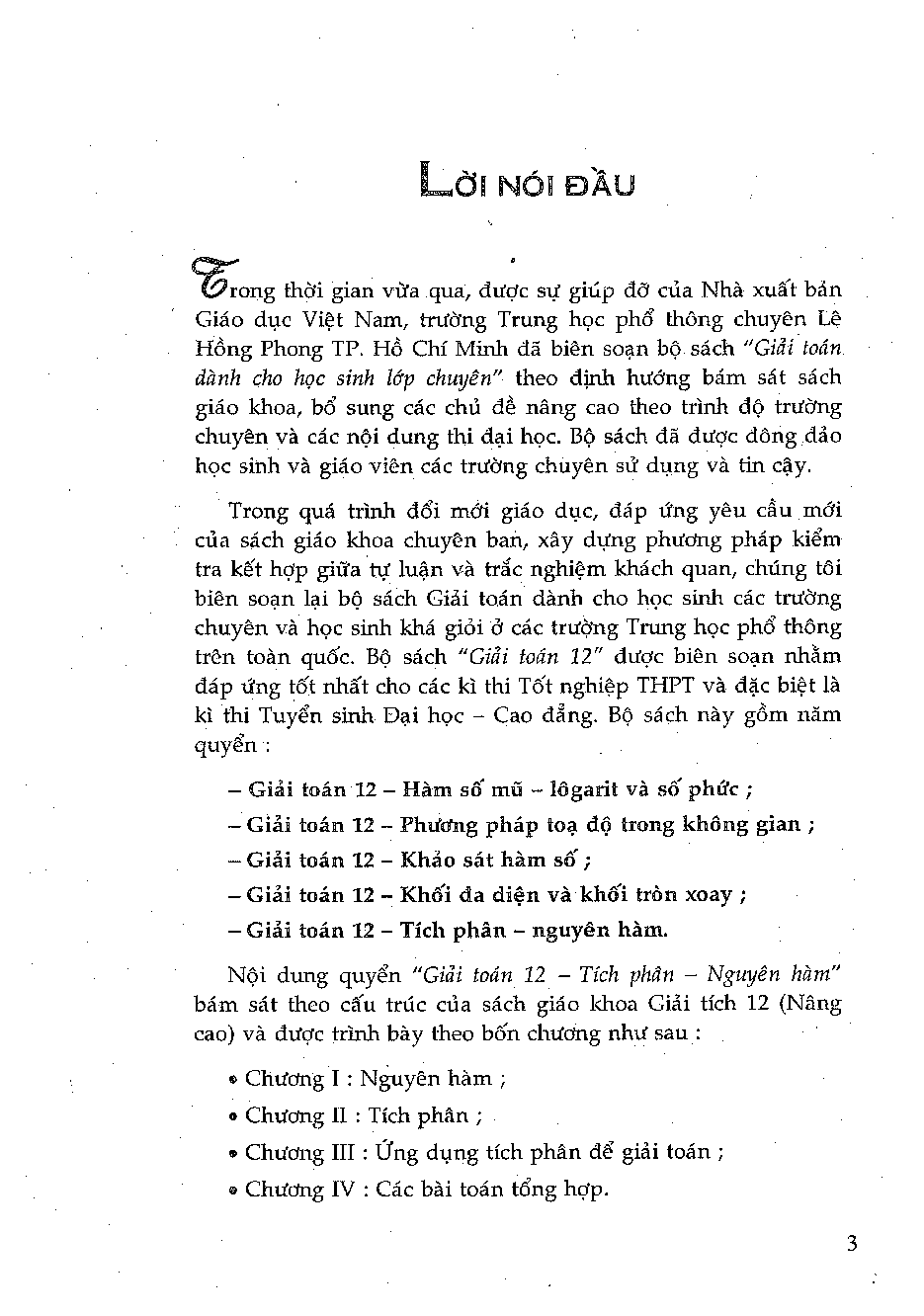 Giải Toán 12 Nguyên Hàm Tích Phân - Trần Đức Huyên