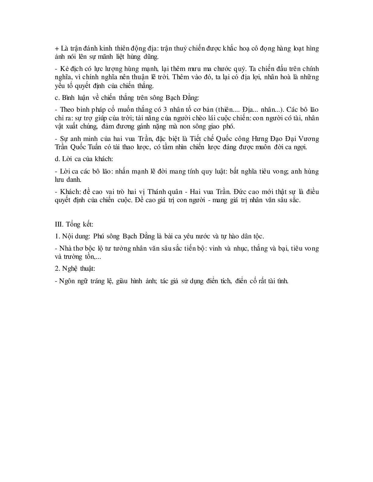 Soạn bài Phú sông Bạch Đằng - ngắn nhất Soạn văn 10 (trang 2)