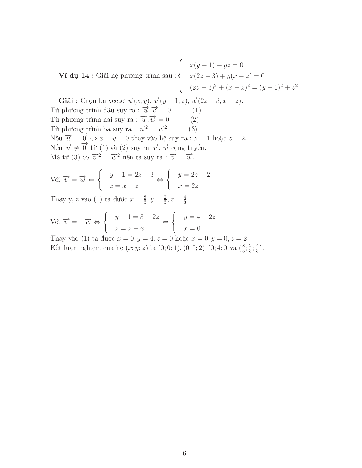 Giải phương trình – bất phương trình bằng phương pháp Vector (trang 6)