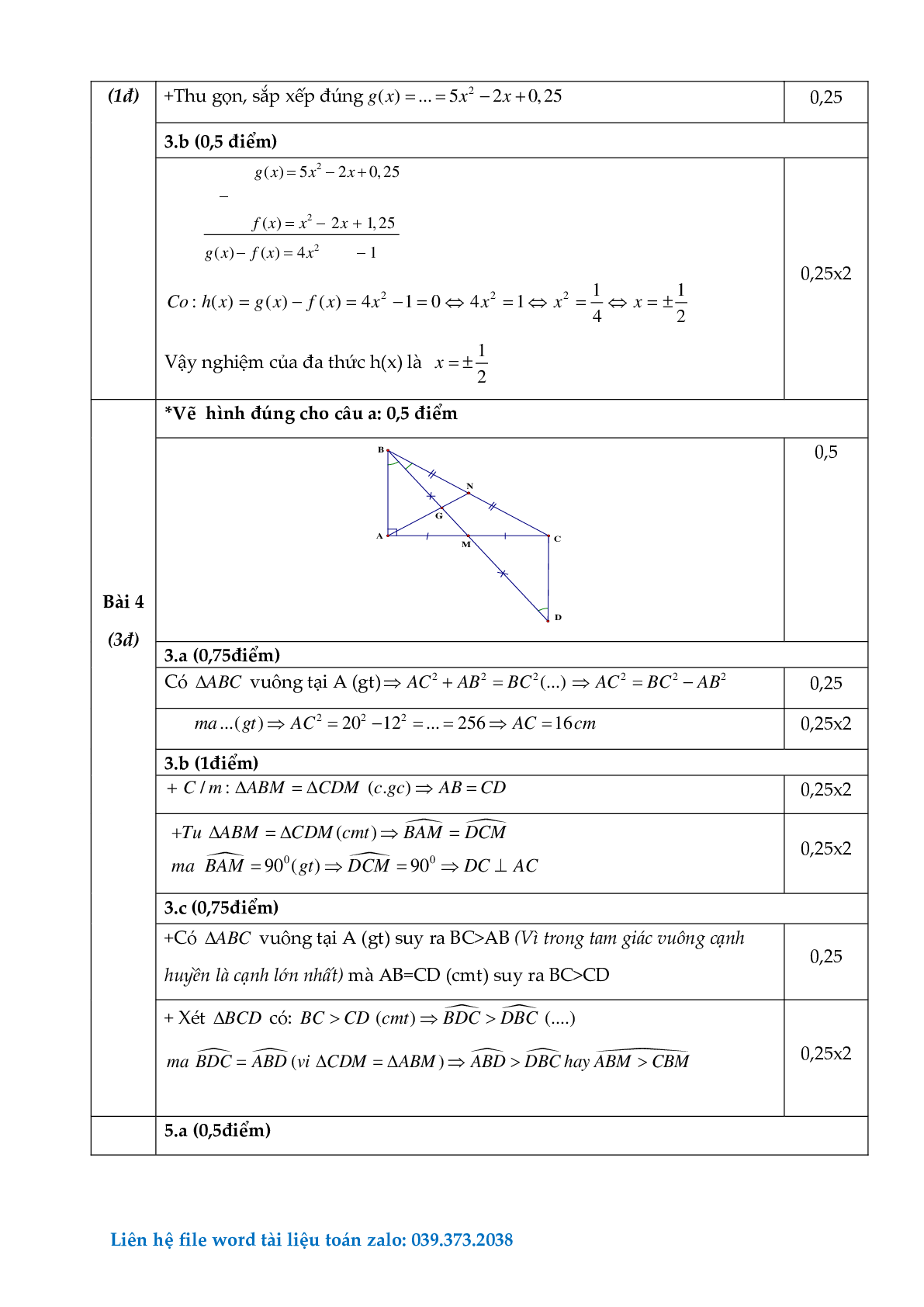 Tuyển tập đề thi học kì 2 môn toán lớp 7 (trang 8)