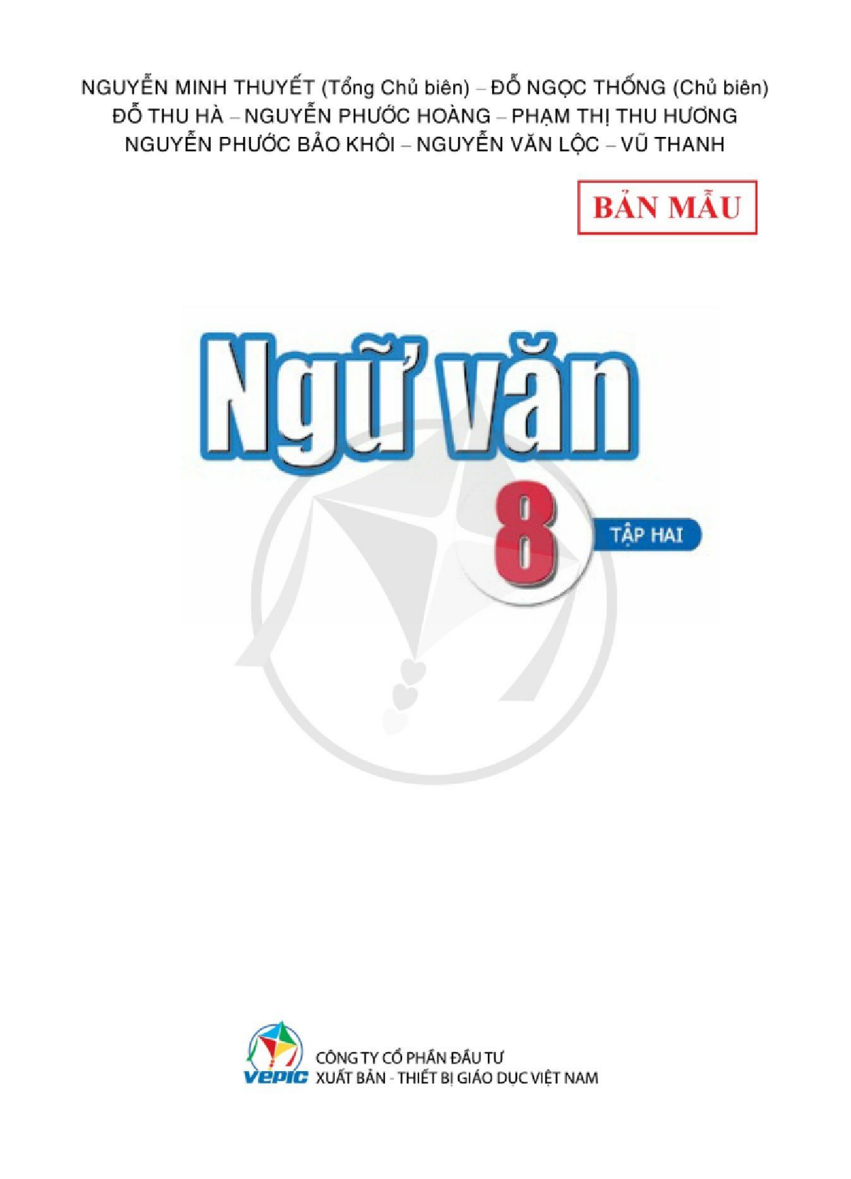 Ngữ văn lớp 8 Tập 2 Cánh diều pdf (trang 1)