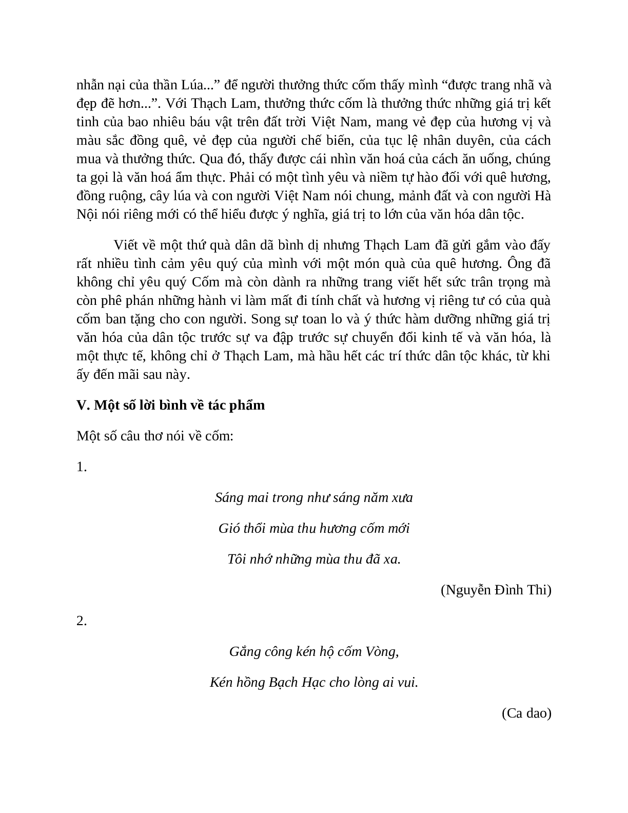 Sơ đồ tư duy bài Một thứ quà của lúa non Cốm dễ nhớ, ngắn nhất - Ngữ văn lớp 7 (trang 7)