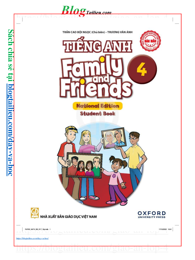 Tiếng anh lớp 4 Family and Friends Chân trời sáng tạo pdf (trang 2)