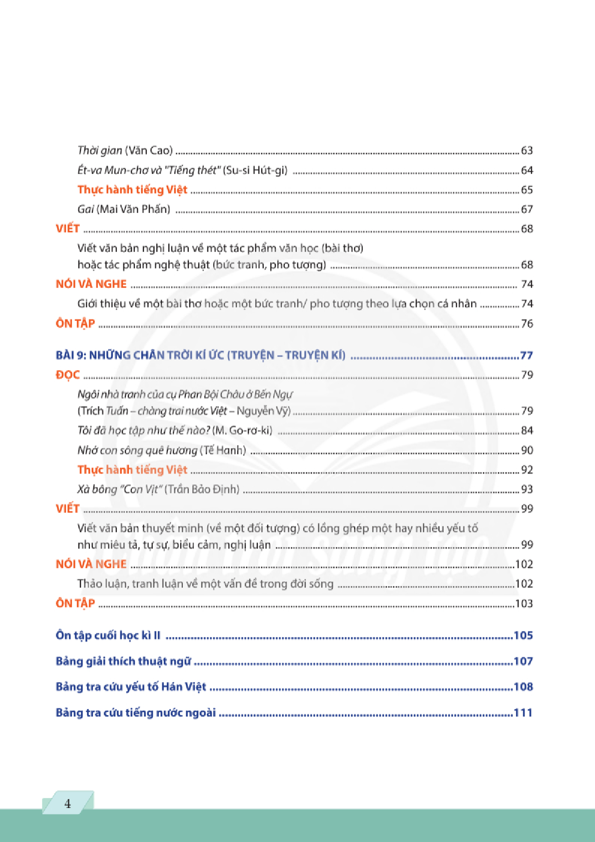 Ngữ văn lớp 11 tập 2 Chân trời sáng tạo pdf (trang 6)