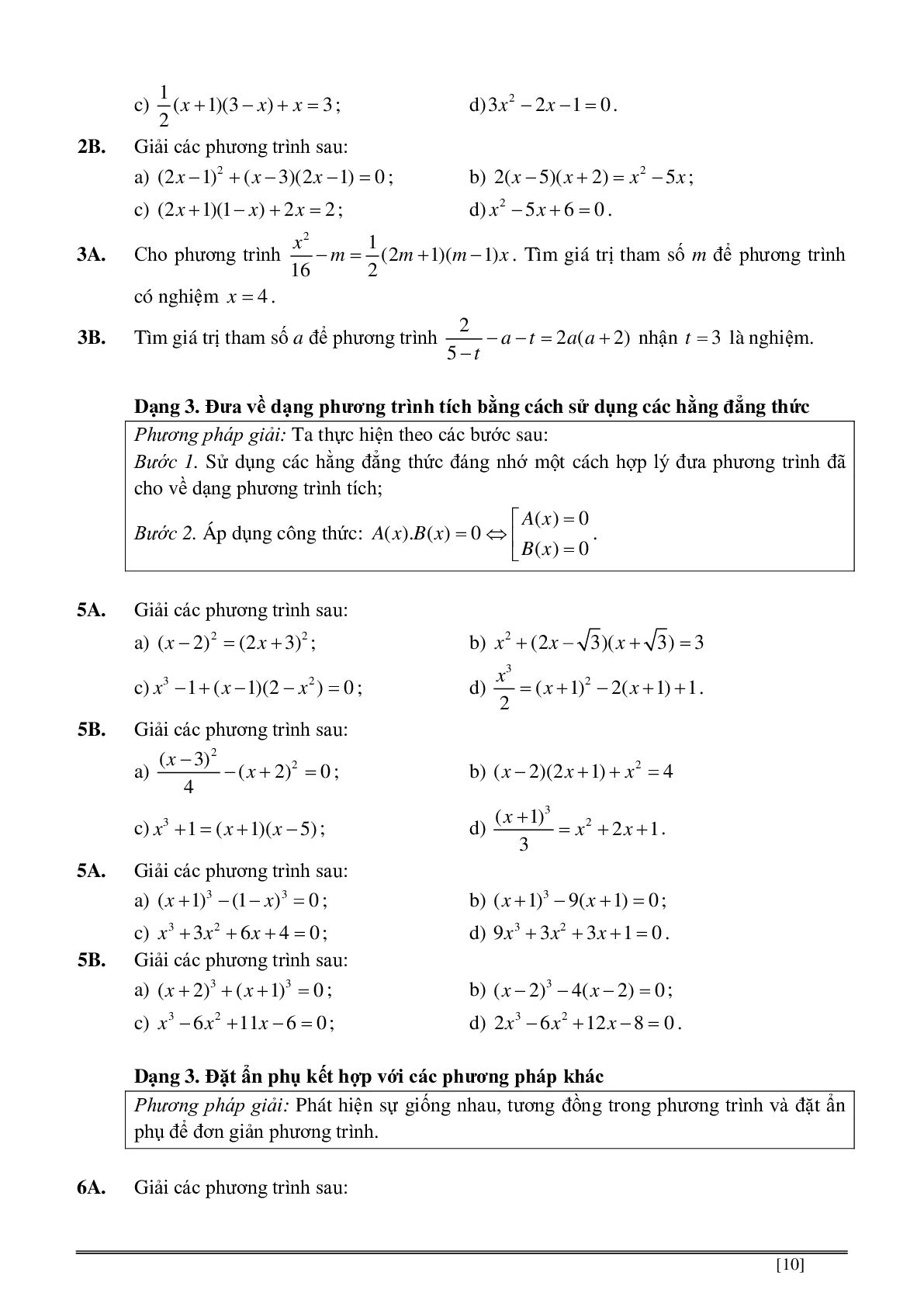 Củng cố và ôn luyện toán 8 kì 2 trang 139-186 (trang 10)