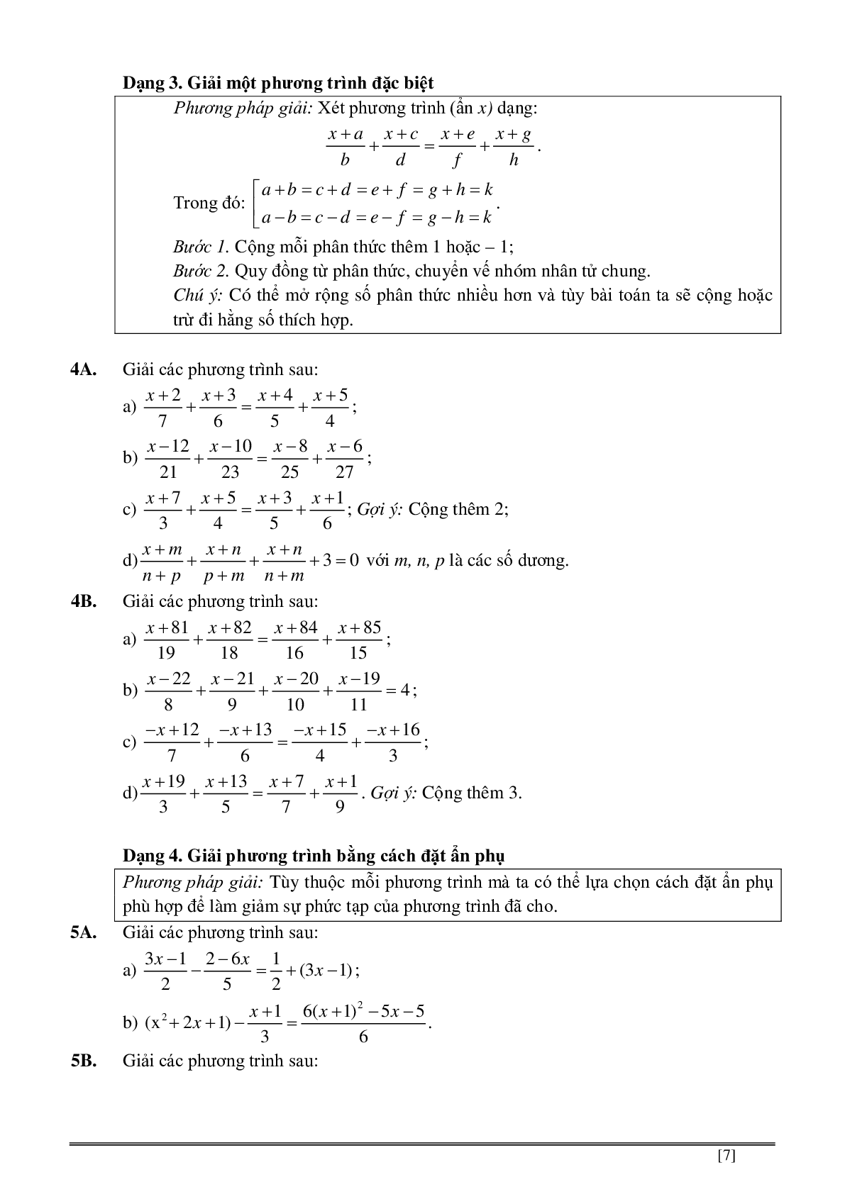 Củng cố và ôn luyện toán 8 kì 2 trang 139-186 (trang 7)