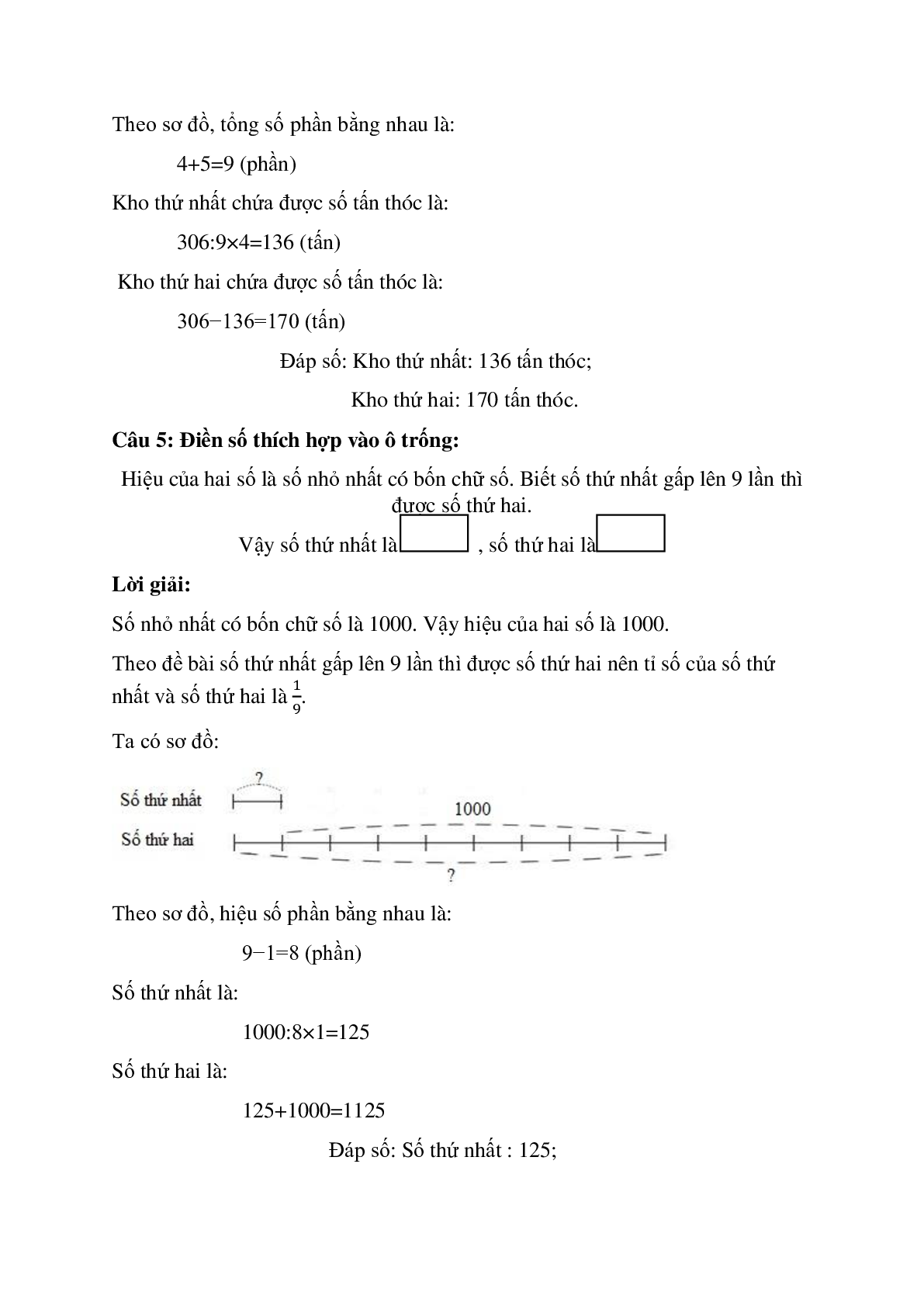 12 câu Trắc nghiệm Thực hành có đáp án – Toán lớp 4 (trang 3)
