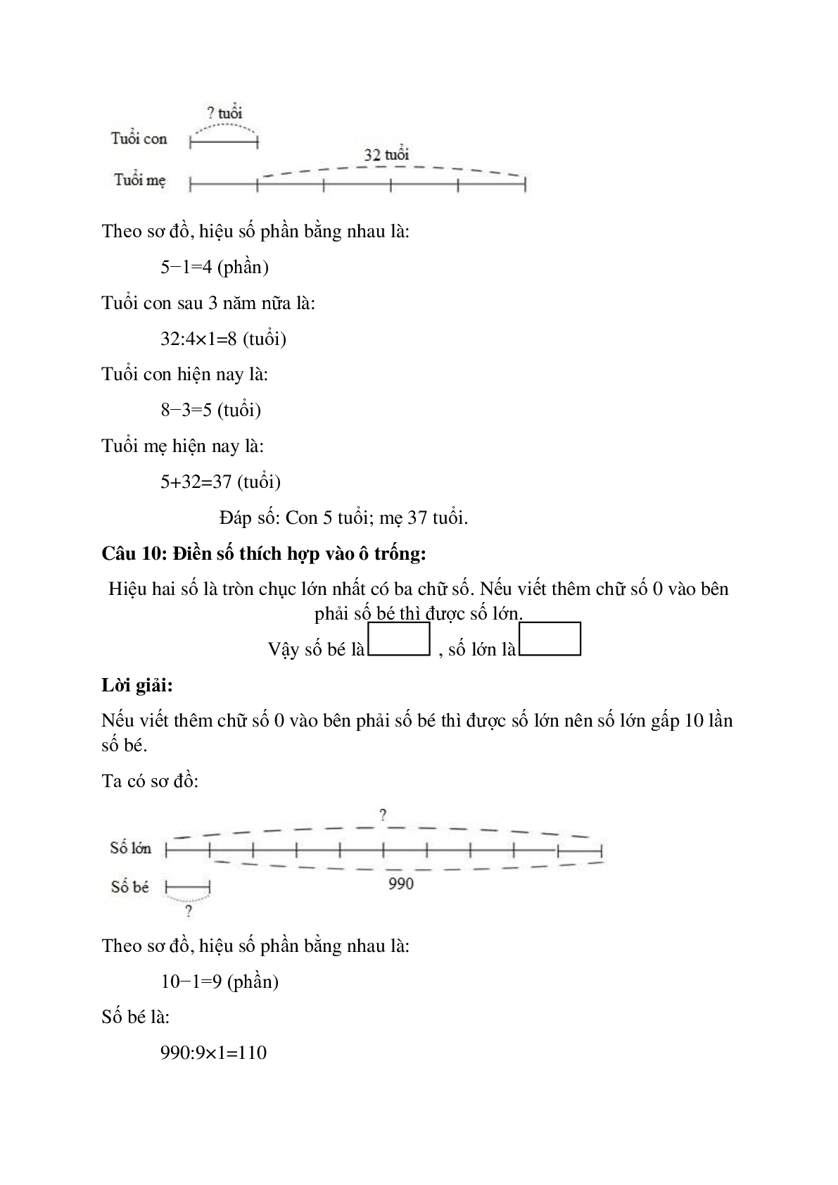 12 câu Trắc nghiệm Thực hành có đáp án – Toán lớp 4 (trang 7)