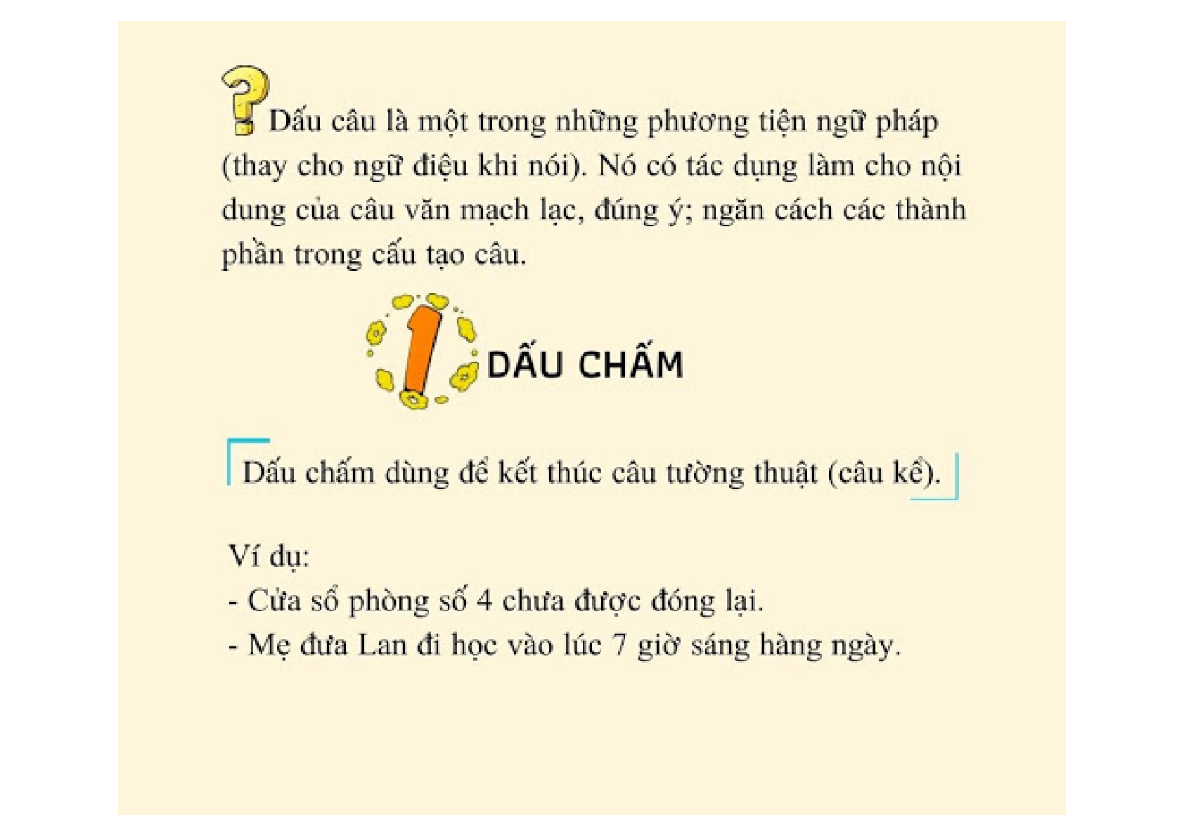 Lý thuyết, bài tập về cách chuyển đổi dấu câu môn Tiếng Việt lớp 3 có đáp án (trang 1)