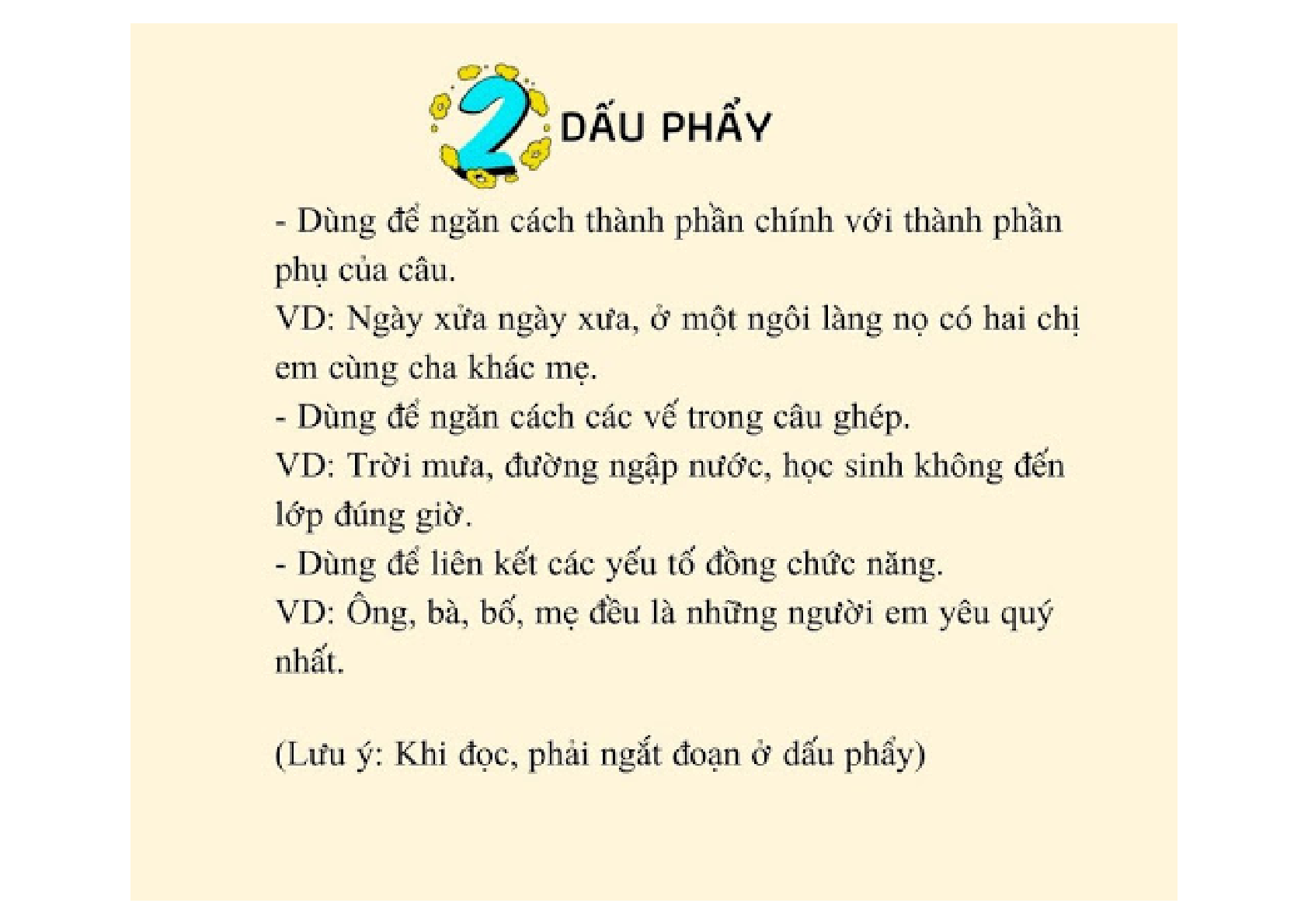 Lý thuyết, bài tập về cách chuyển đổi dấu câu môn Tiếng Việt lớp 3 có đáp án (trang 2)