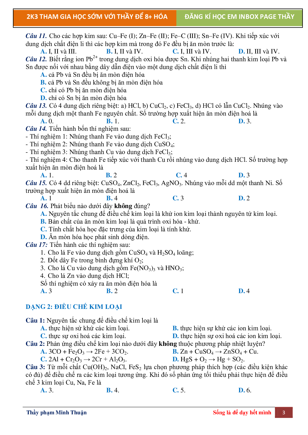 Lý Thuyết Chương 5 Môn Hóa Học Lớp 12 (trang 3)