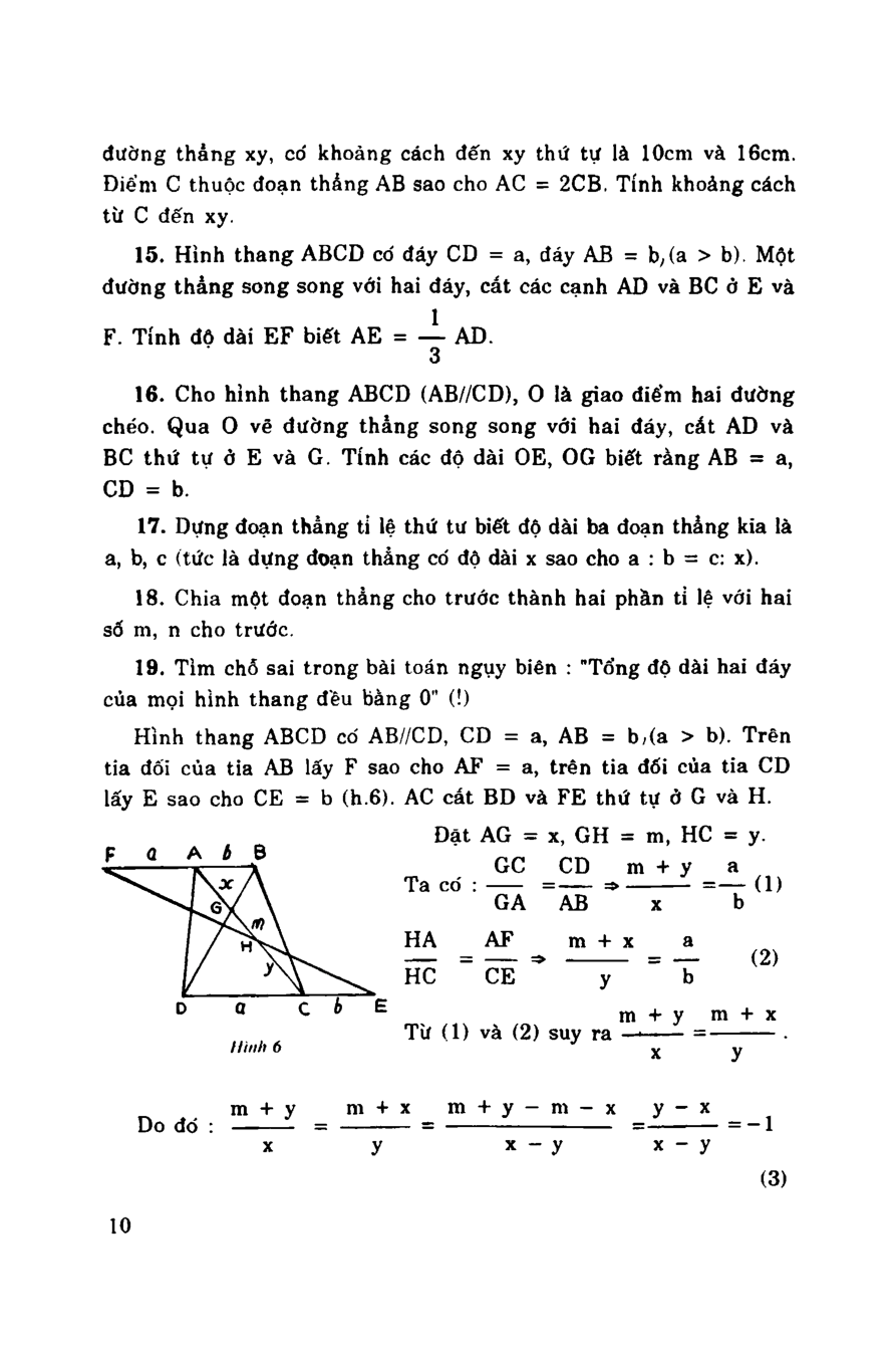 Các bài tập và chuyên đề tam giác đồng dạng Toán 8 chọn lọc (trang 8)
