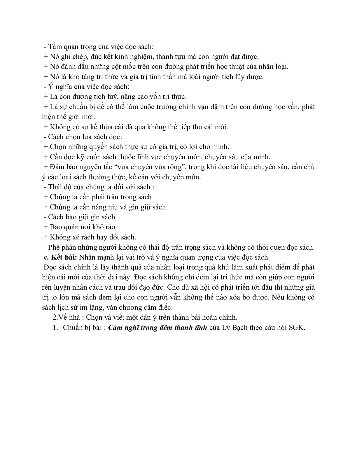 Giáo án ngữ văn lớp 7 Tuần 9 Tiết 36: Cách lập ý của bài văn biểu cảm mới nhất (trang 5)