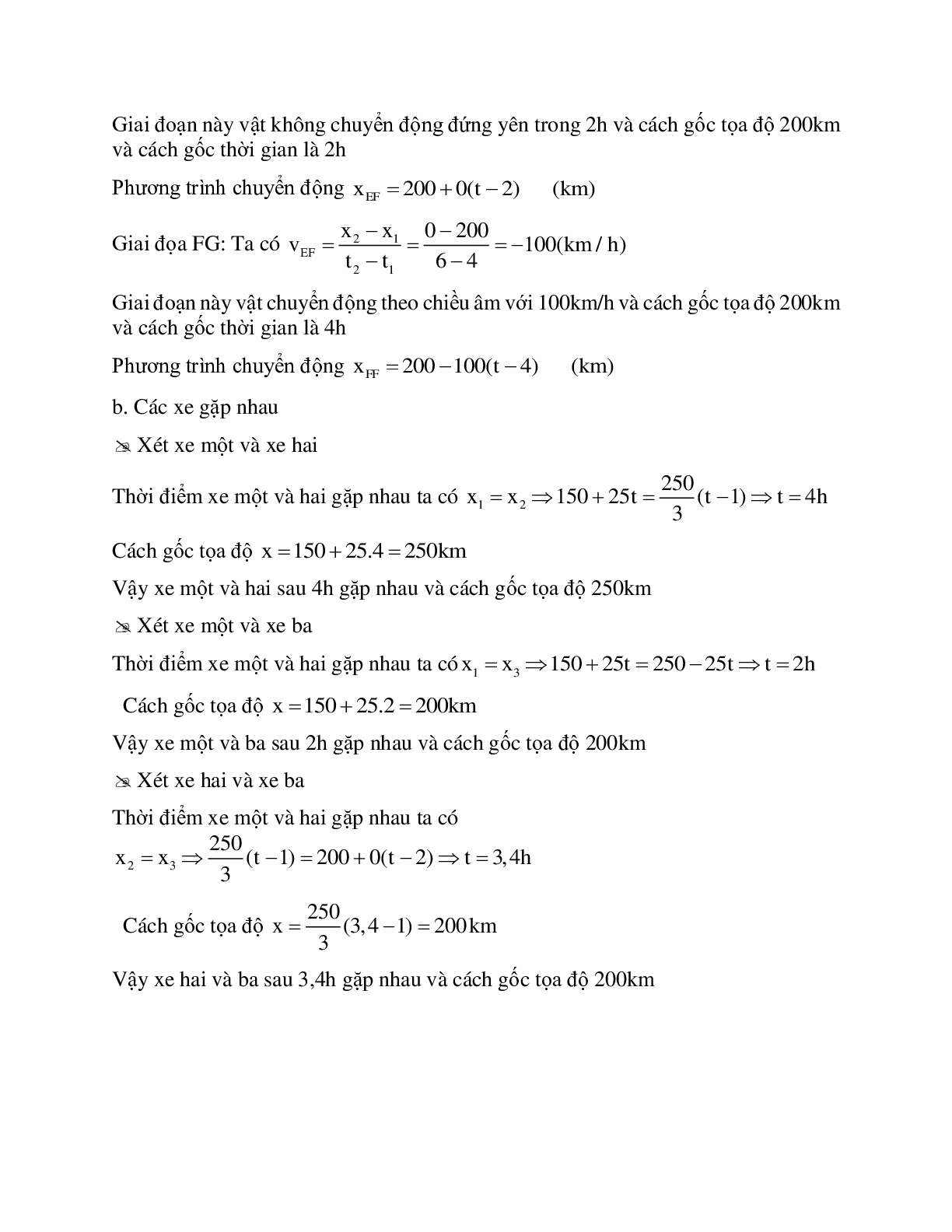Phương pháp giải và bài tập về Bài toán đồ thị của chuyển động thẳng đều chọn lọc (trang 8)