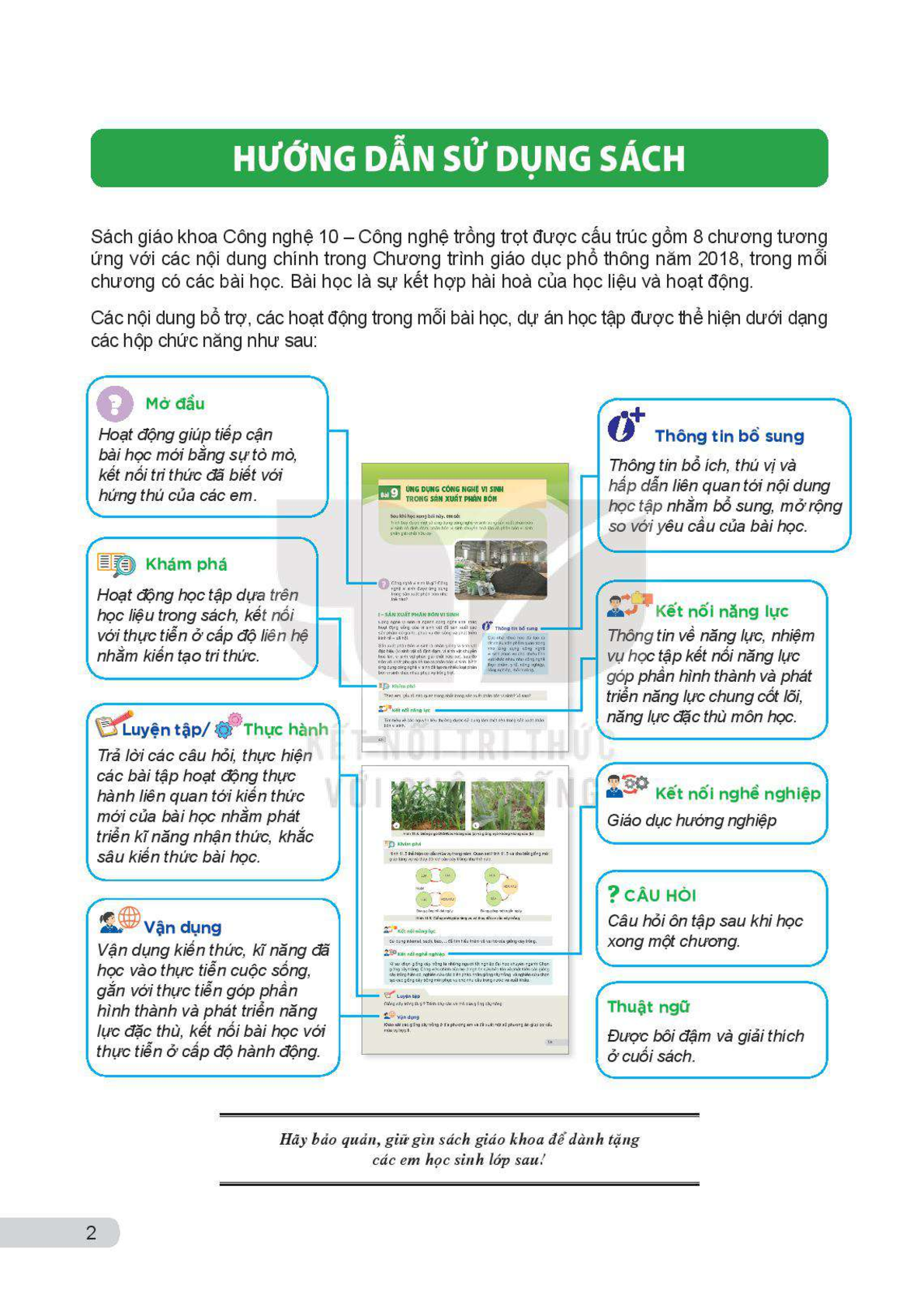 Công nghệ lớp 10 Công nghệ trồng trọt Kết nối tri thức pdf (trang 3)