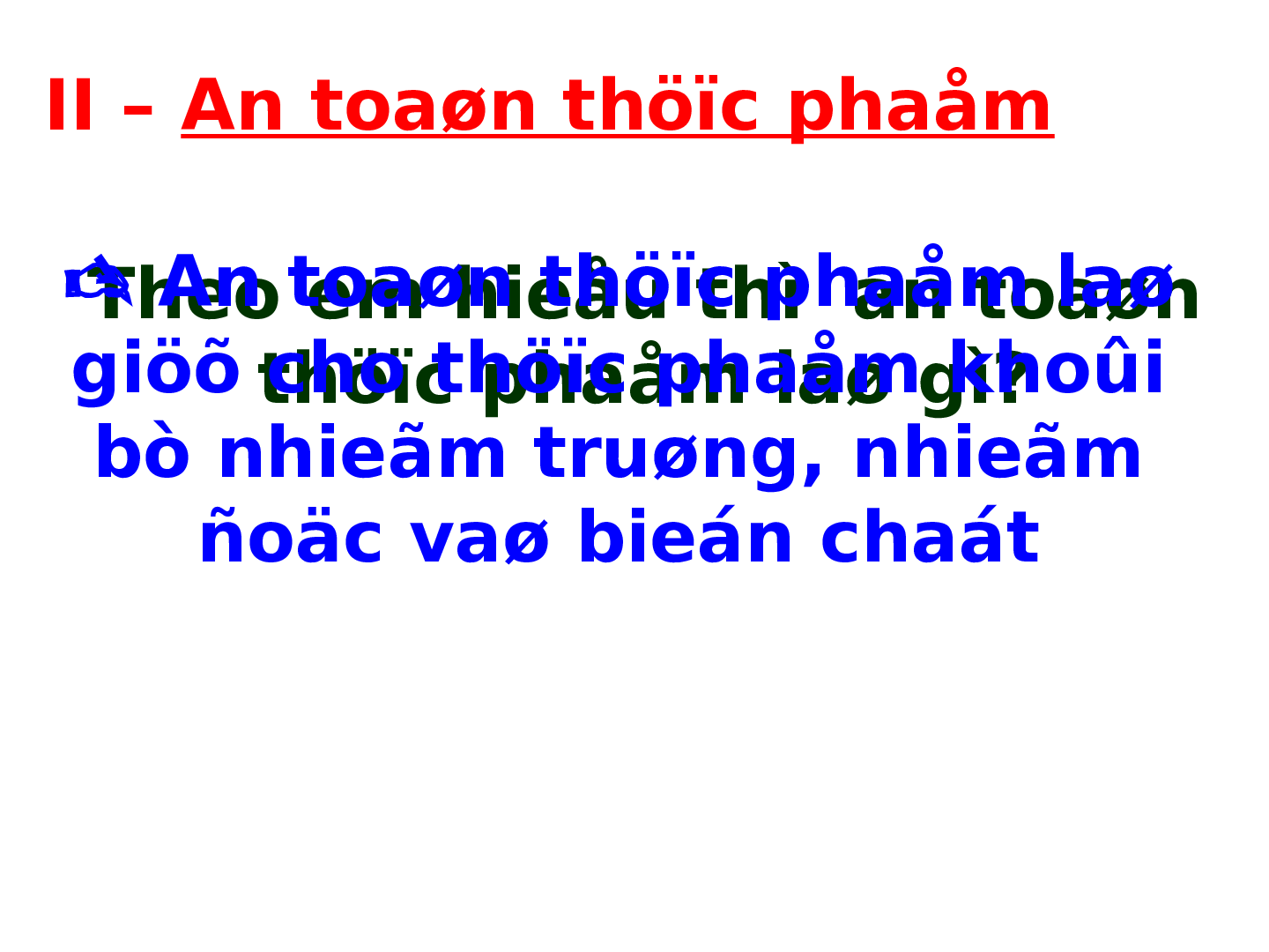 Bài giảng Công nghệ 6 Tiết 40: Vệ sinh an toàn thực phẩm (trang 10)