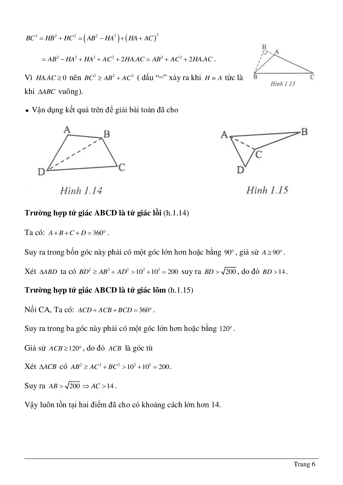 Tứ giác hình học lớp 8 (trang 6)