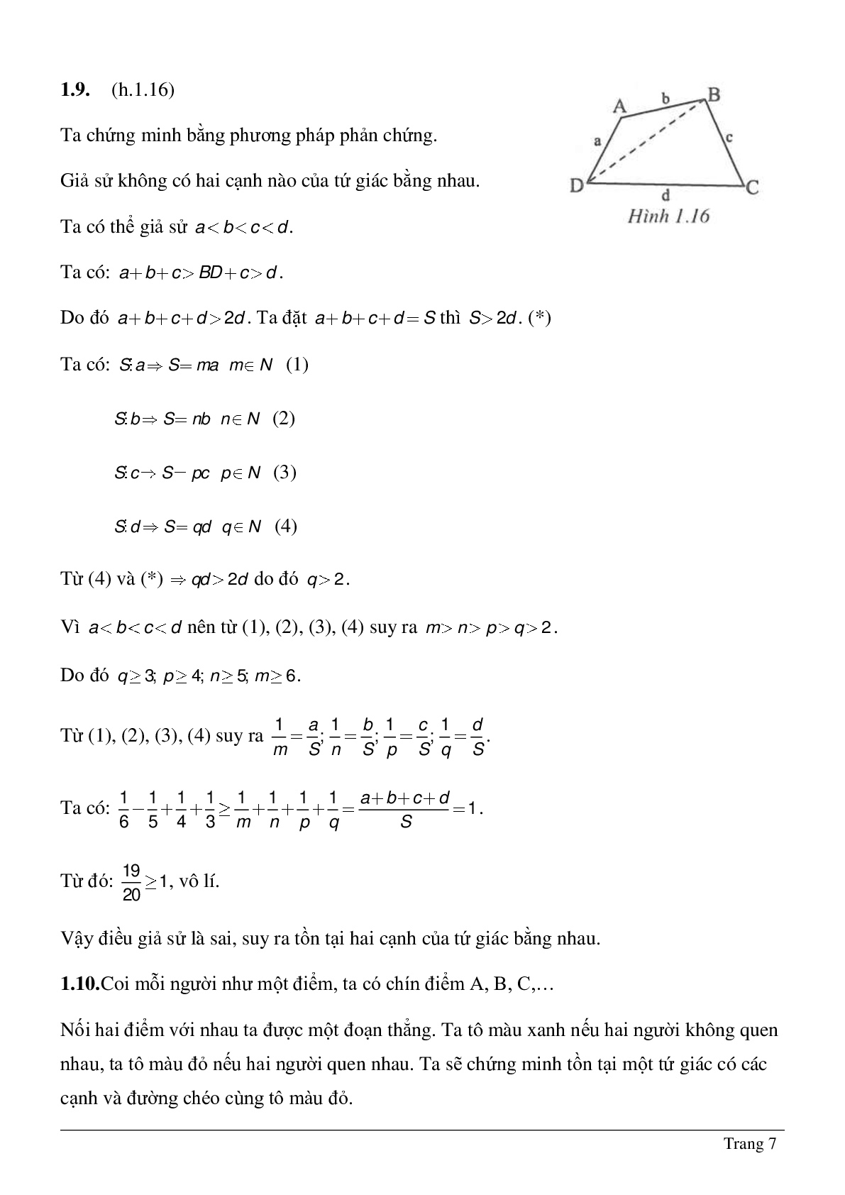 Tứ giác hình học lớp 8 (trang 7)