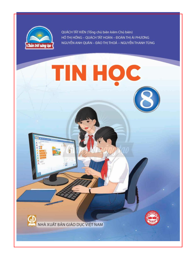 Tin học lớp 8 Chân trời sáng tạo pdf (trang 1)