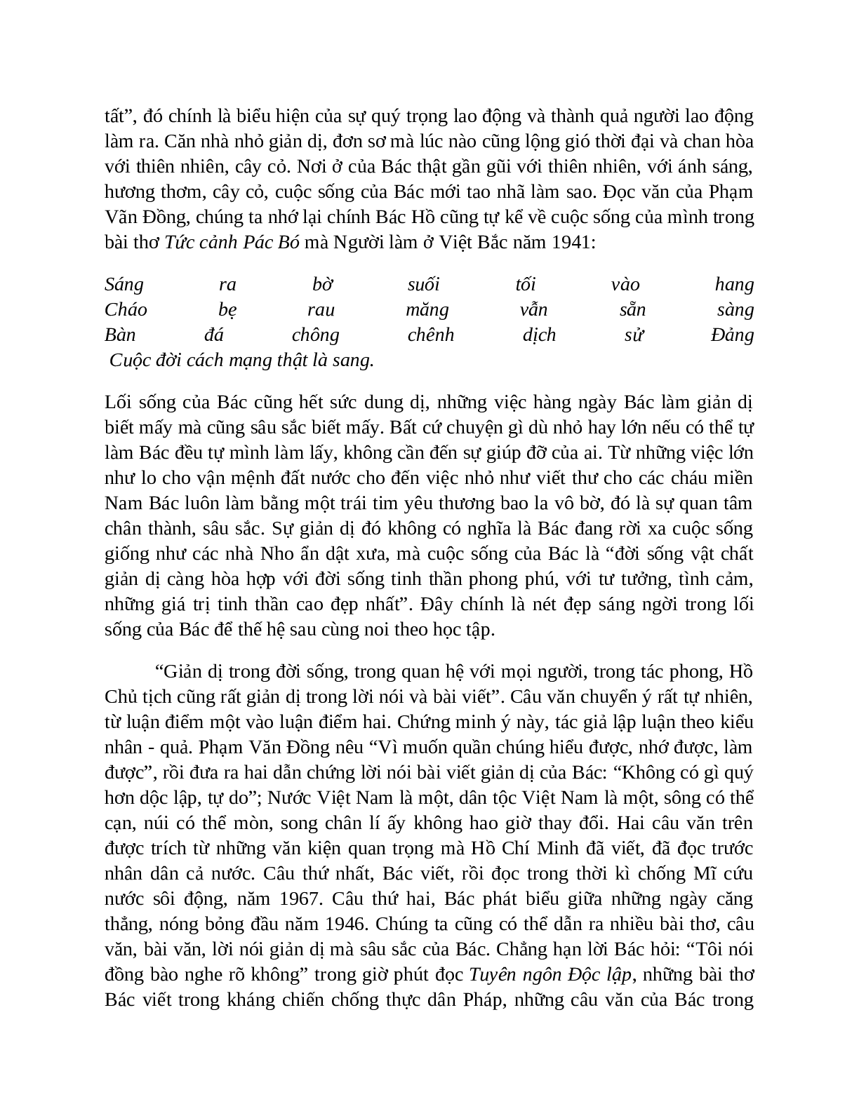 Sơ đồ tư duy bài Đức tính giản dị của Bác Hồ dễ nhớ, ngắn nhất - Ngữ văn lớp 7 (trang 6)
