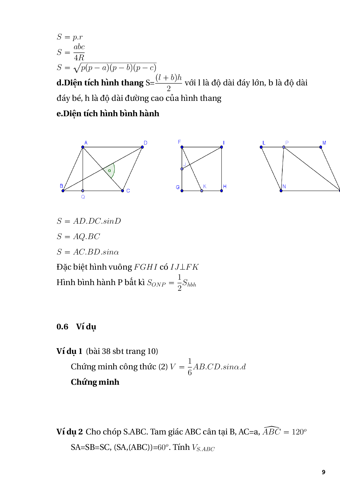 Chuyên đề thể tích khối đa diện phần 1 (trang 9)