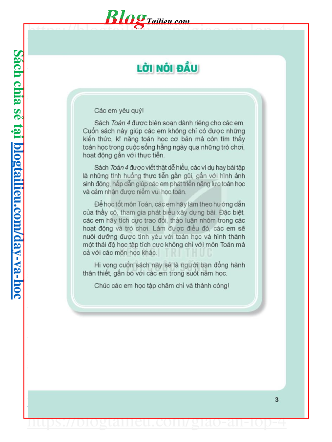 Toán lớp 4 Tập 1 Kết nối tri thức pdf (trang 4)