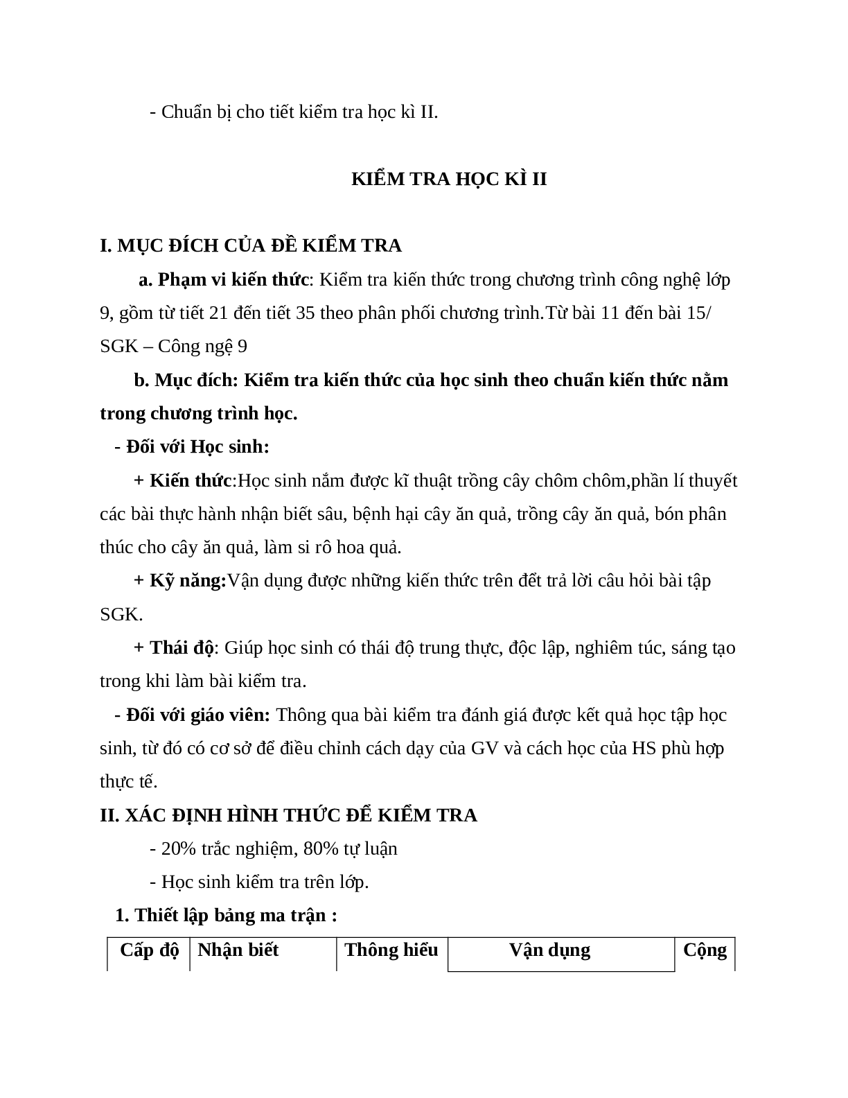 GIÁO ÁN CÔNG NGHỆ 9 ÔN TẬP HKII (T3) MỚI NHẤT - CV5512 (trang 3)