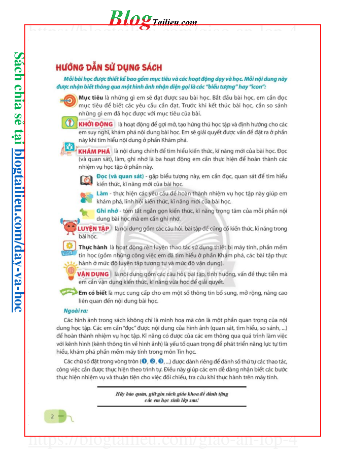 Tin học lớp 4 Chân trời sáng tạo pdf (trang 3)