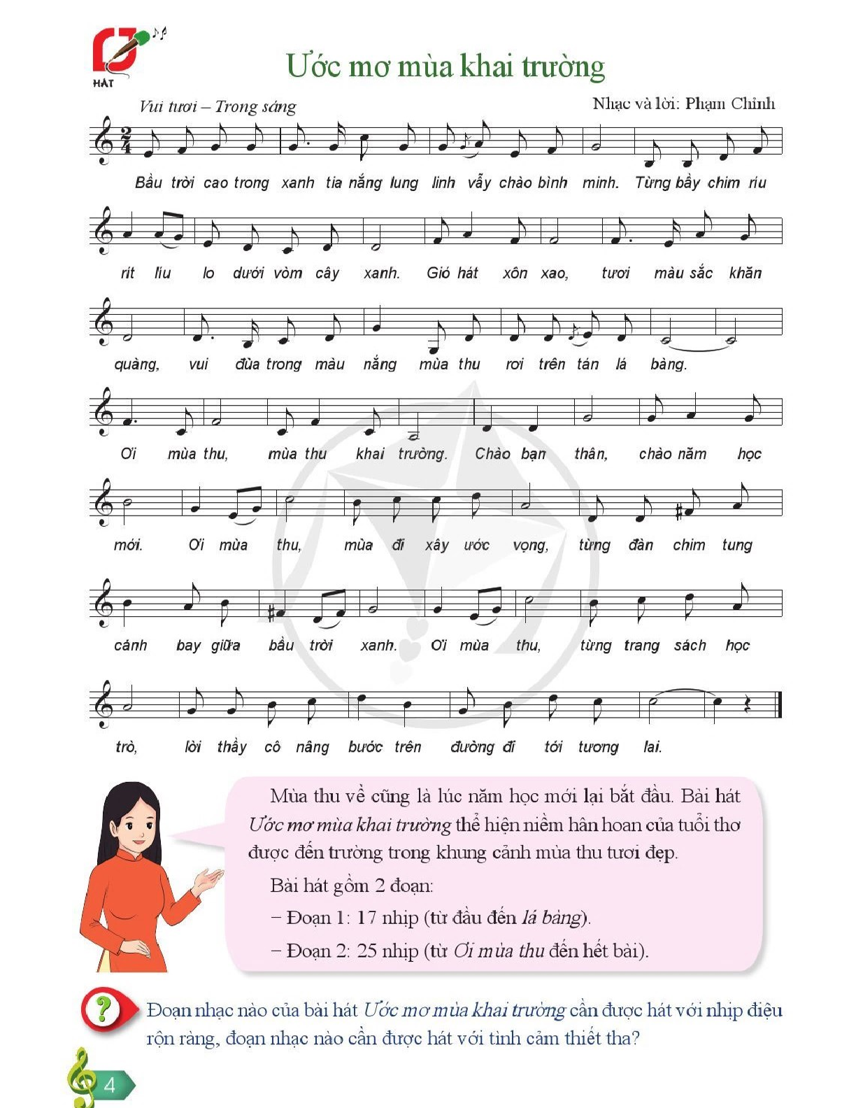 Âm nhạc lớp 7 Cánh diều pdf (trang 5)
