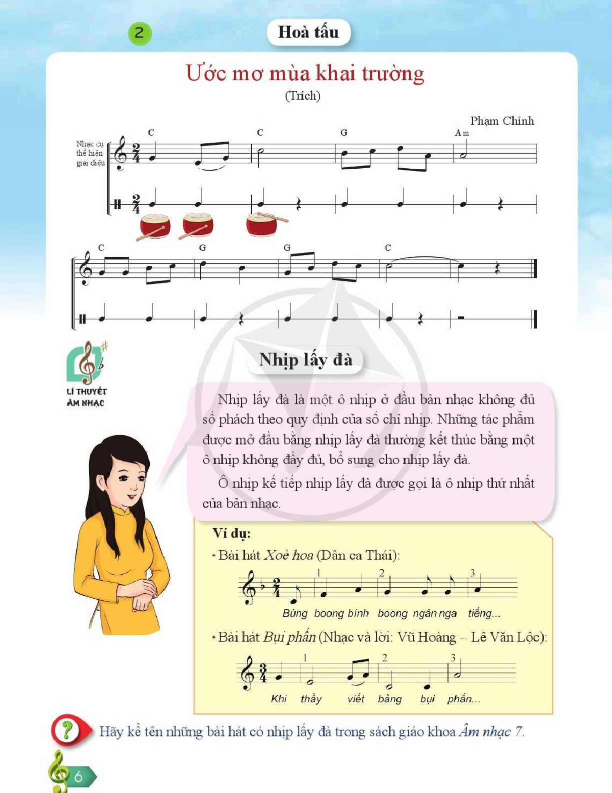 Âm nhạc lớp 7 Cánh diều pdf (trang 7)