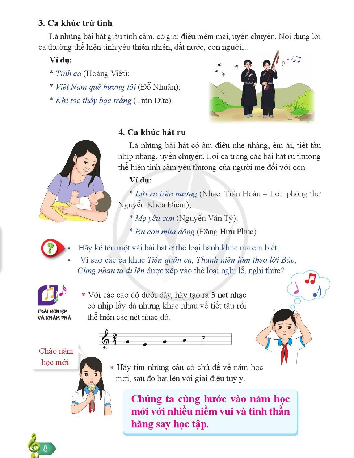 Âm nhạc lớp 7 Cánh diều pdf (trang 9)