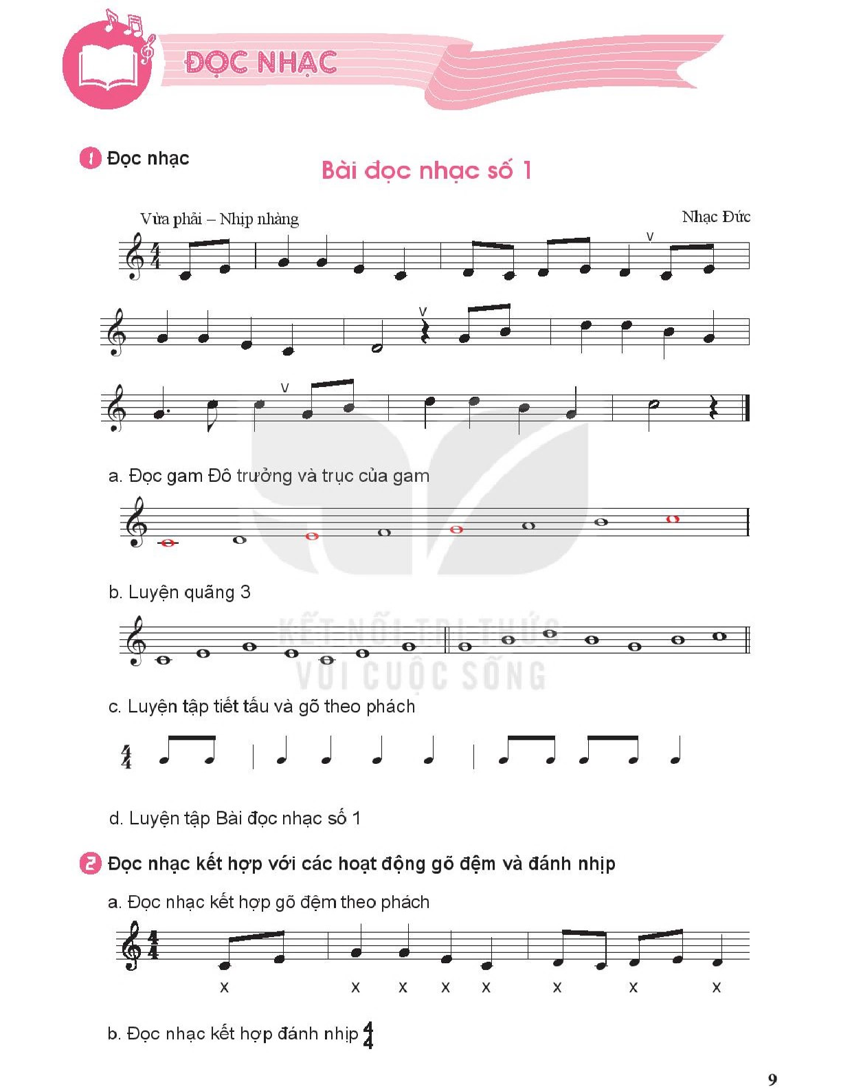 Âm nhạc lớp 7 Kết nối tri thức pdf (trang 10)