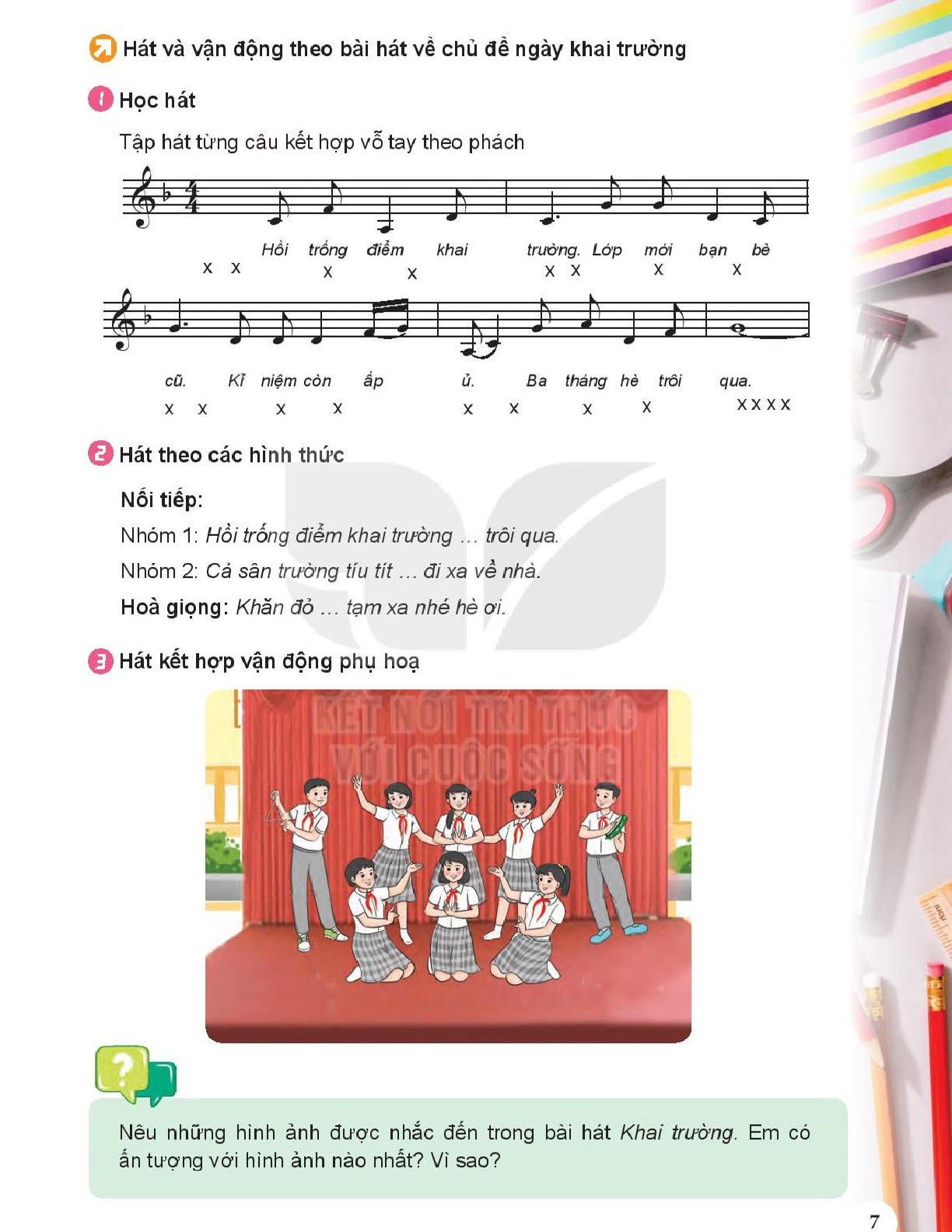 Âm nhạc lớp 7 Kết nối tri thức pdf (trang 8)
