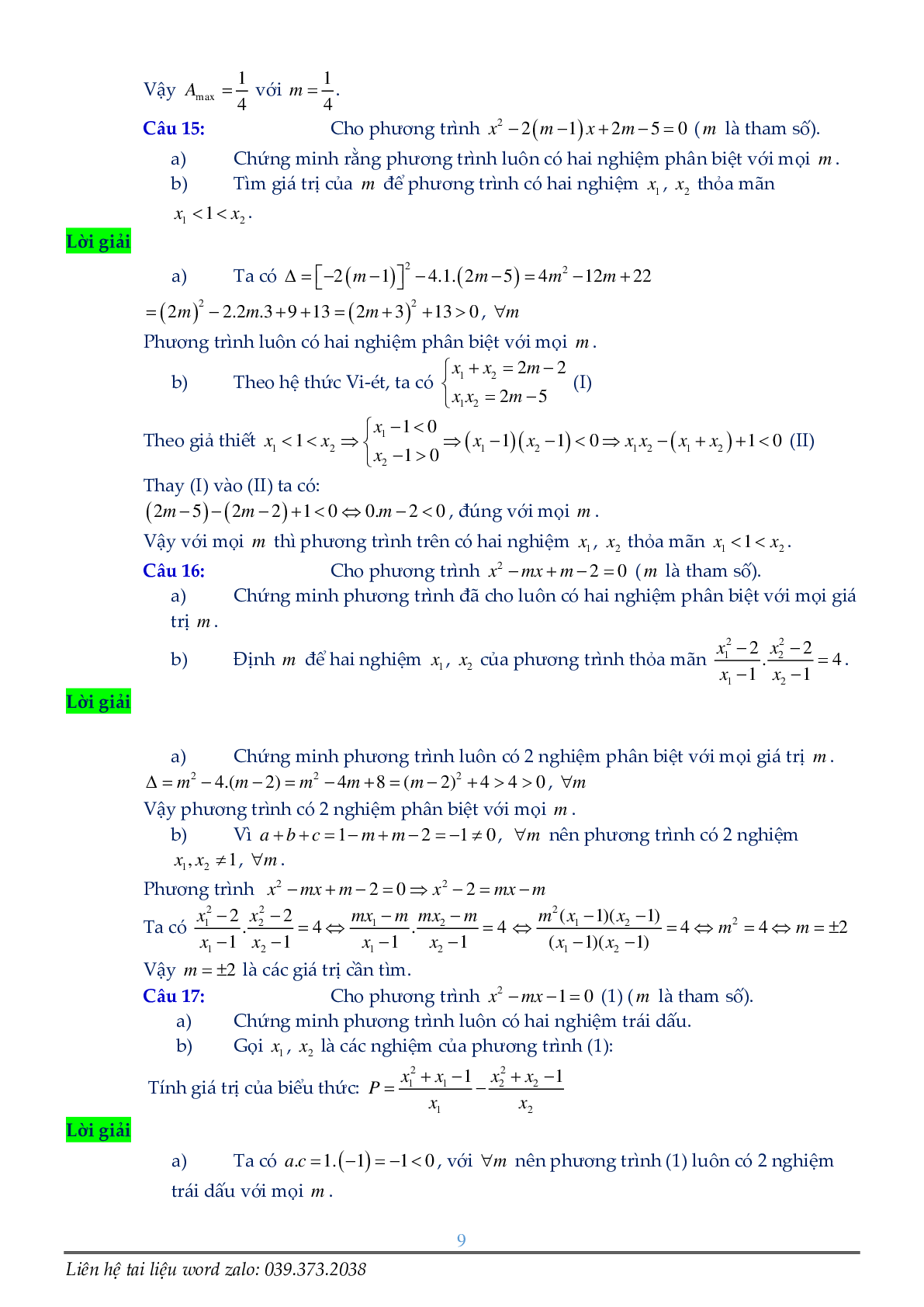 Phương trình chứa tham số (trang 9)