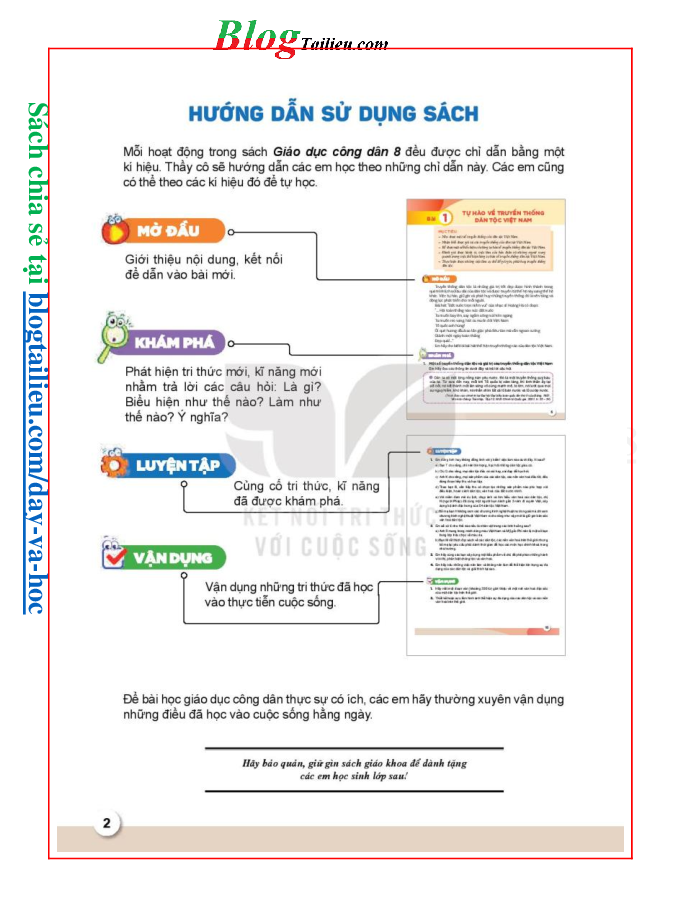 Giáo dục công dân lớp 8 Kết nối tri thức pdf (trang 3)