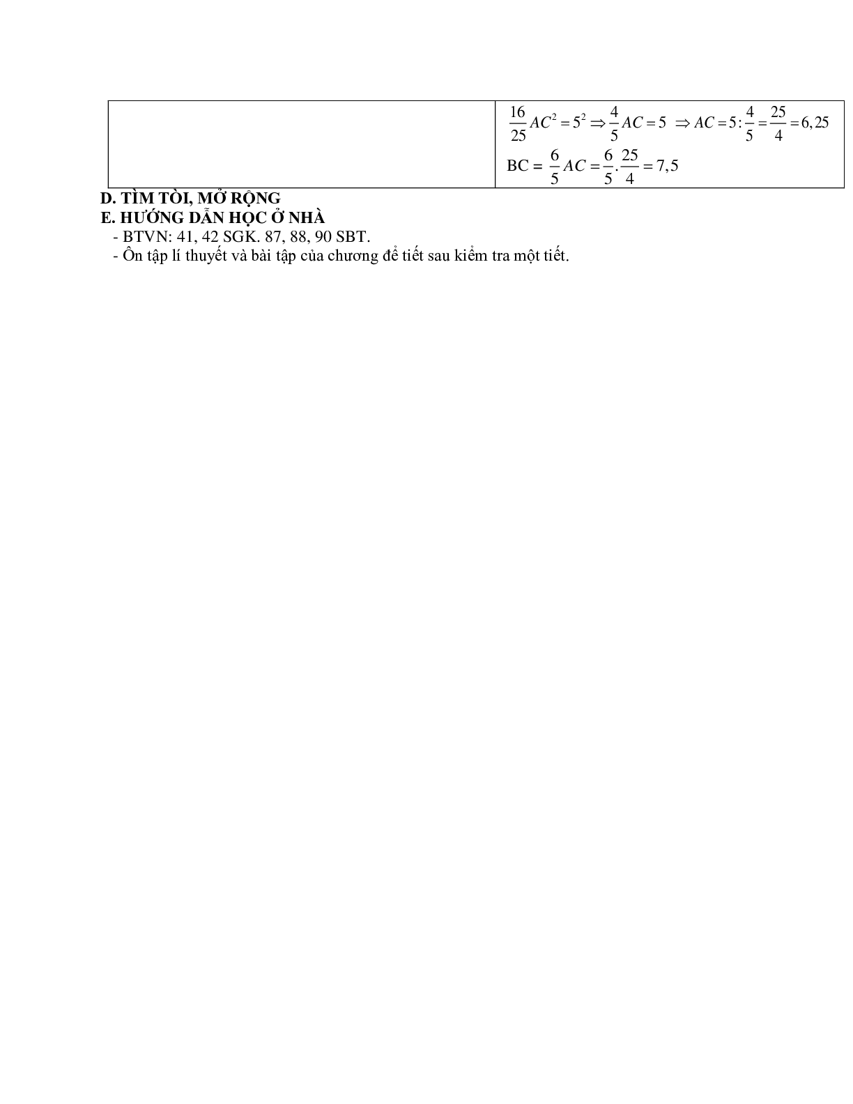 Giáo án Toán 9 Chương 1: Hệ thức lượng trong tam giác vuông (2023) (trang 4)