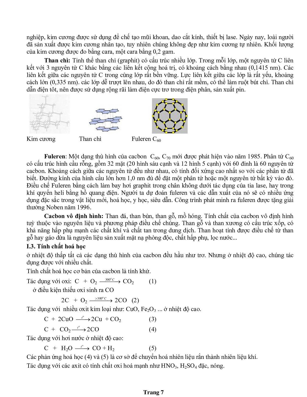 Tổng hợp lý thuyết Hóa vô cơ lớp 12 (trang 7)
