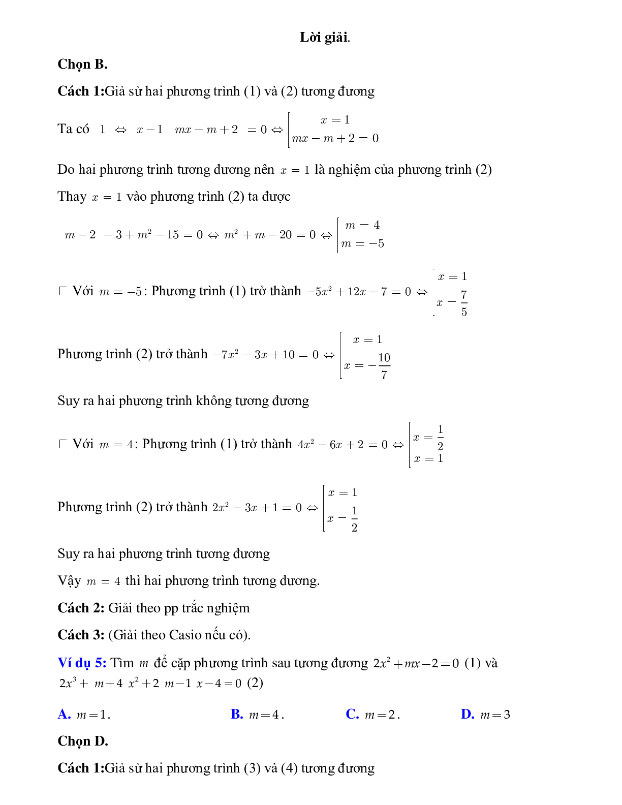 Phương trình tương đương, phương trình hệ quả (trang 3)