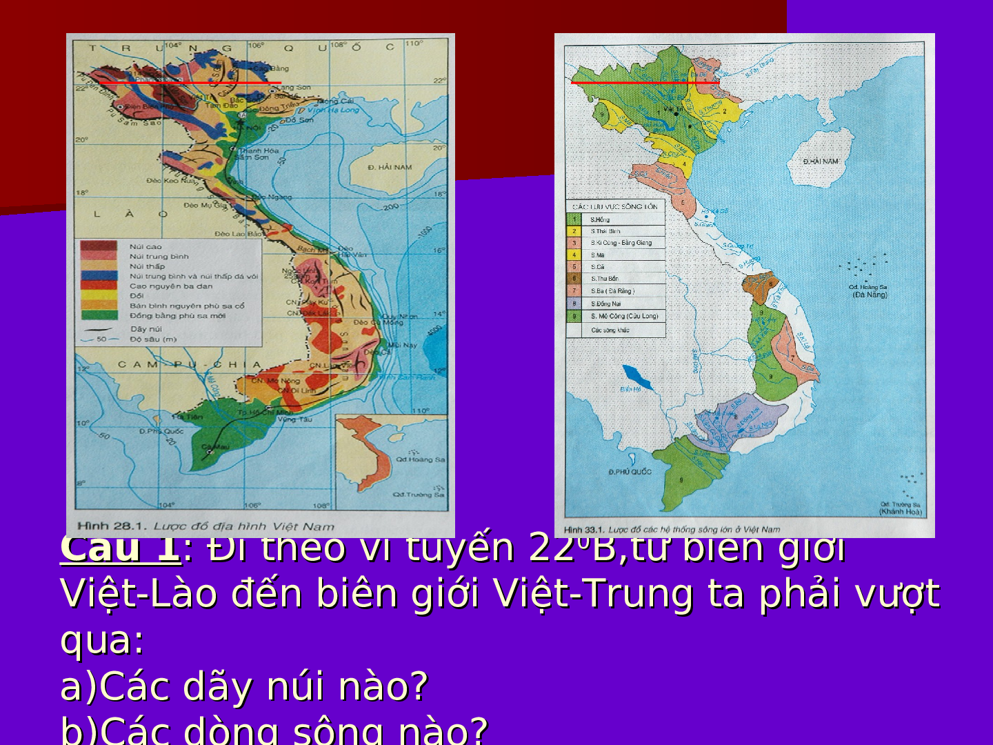 Giáo án Địa lí 8 Bài 30 Thực hành: Đọc bản đồ Việt Nam ( Tiết 2 ) (trang 4)