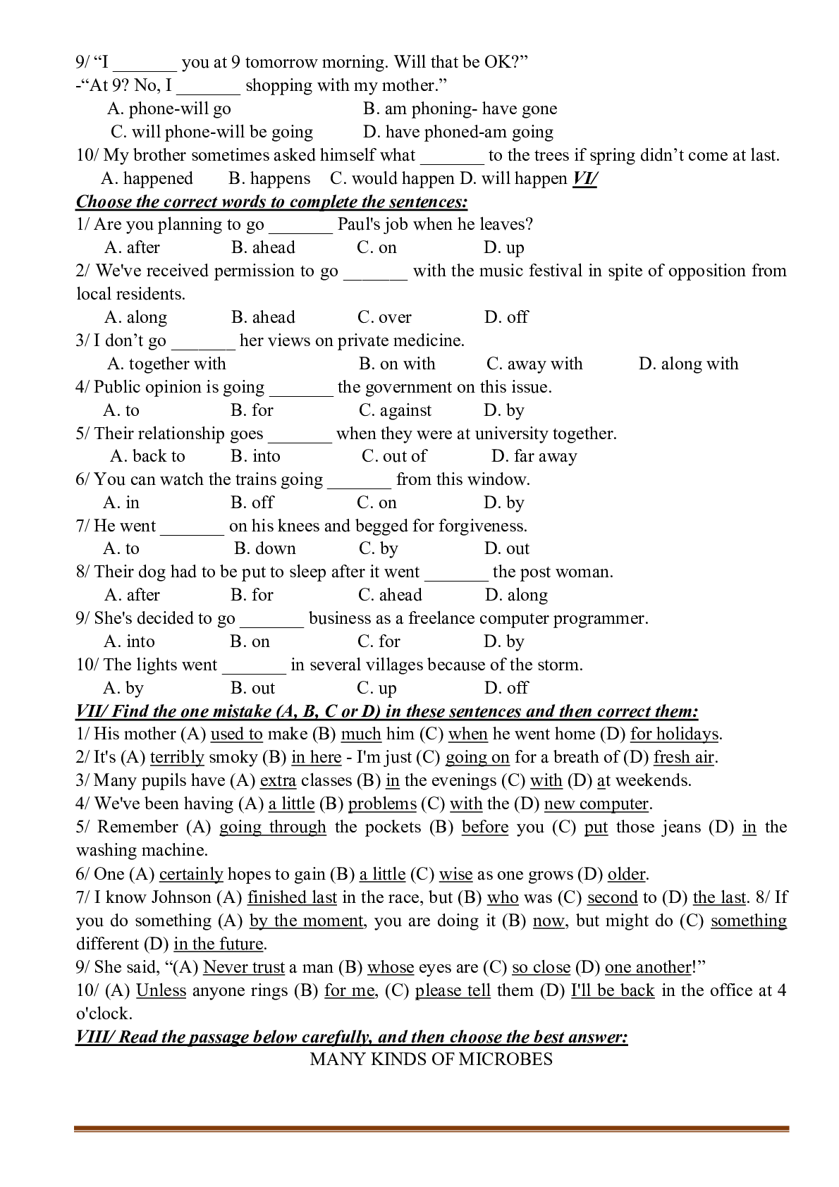 Bài tập tiếng anh lớp 10 cả năm theo từng unit (trang 3)