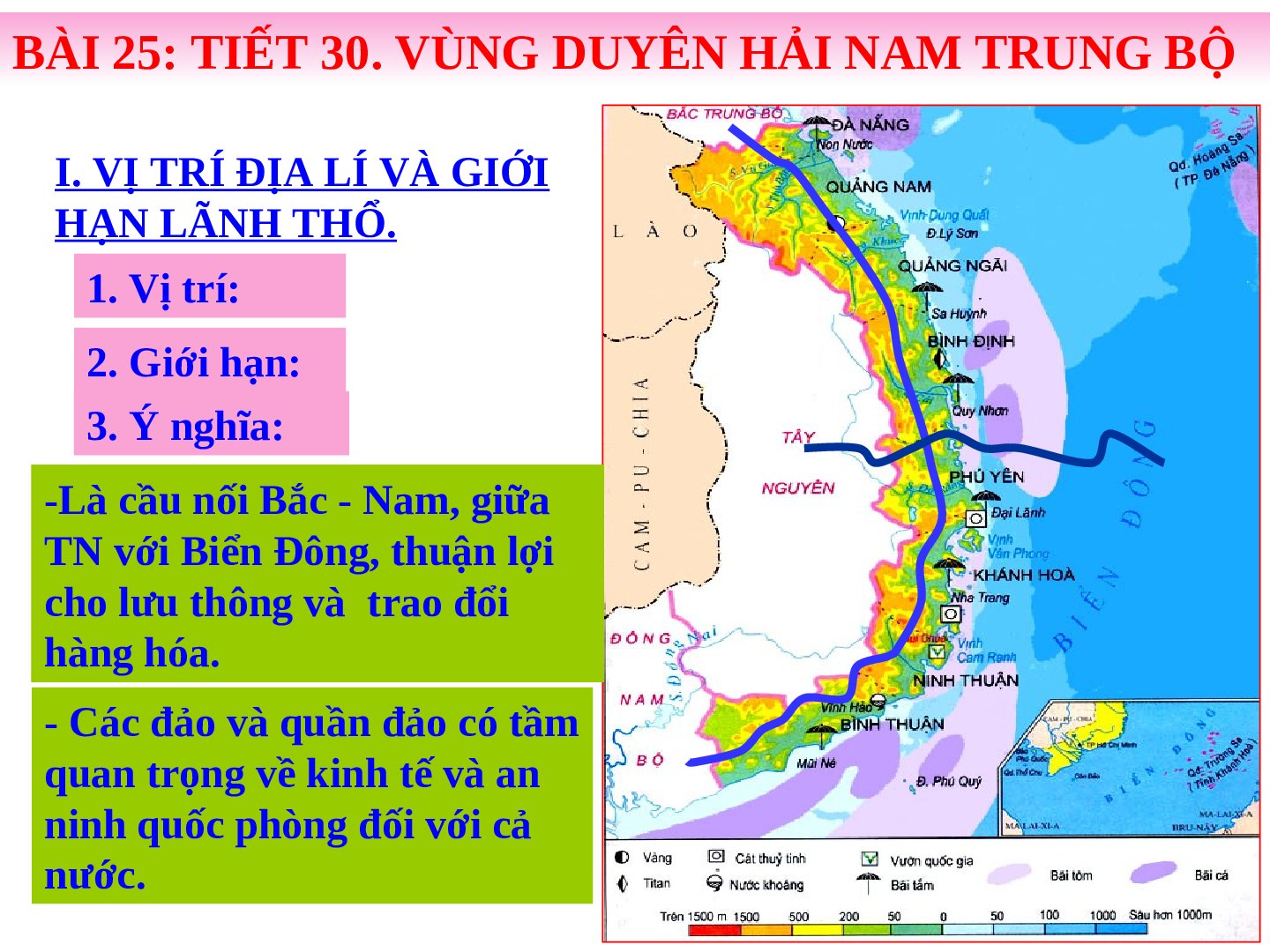 Giáo án Địa lí 9 Bài 25: Vùng duyên hải Nam Trung Bộ (trang 8)