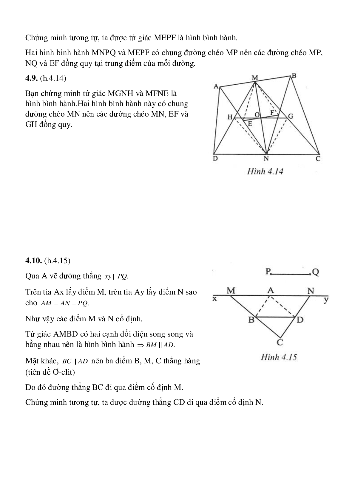 Hình bình hành - Hình học toán 8 (trang 9)