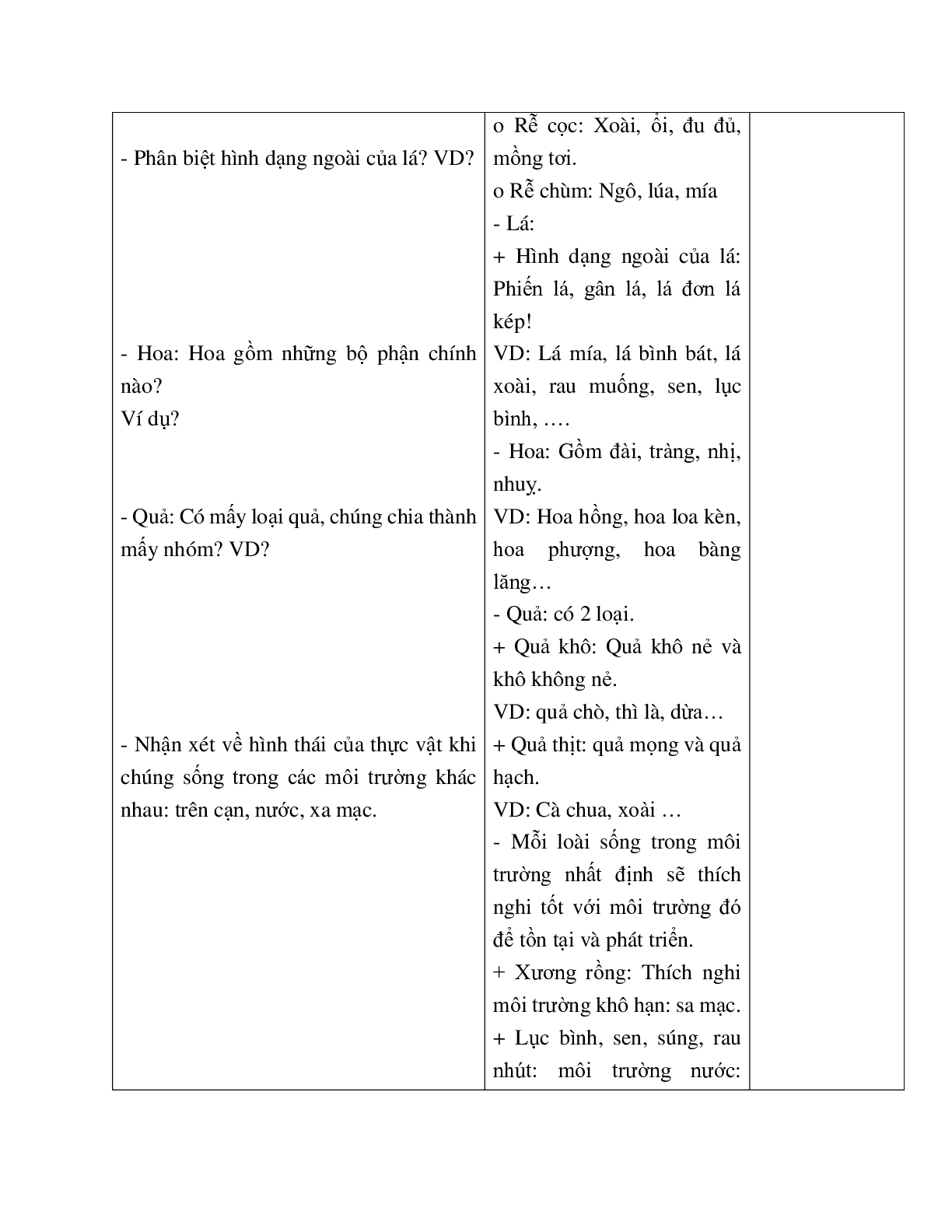 Giáo án Sinh học 6 Bài 53: Tham quan thiên nhiên mới nhất - CV5555 (trang 8)