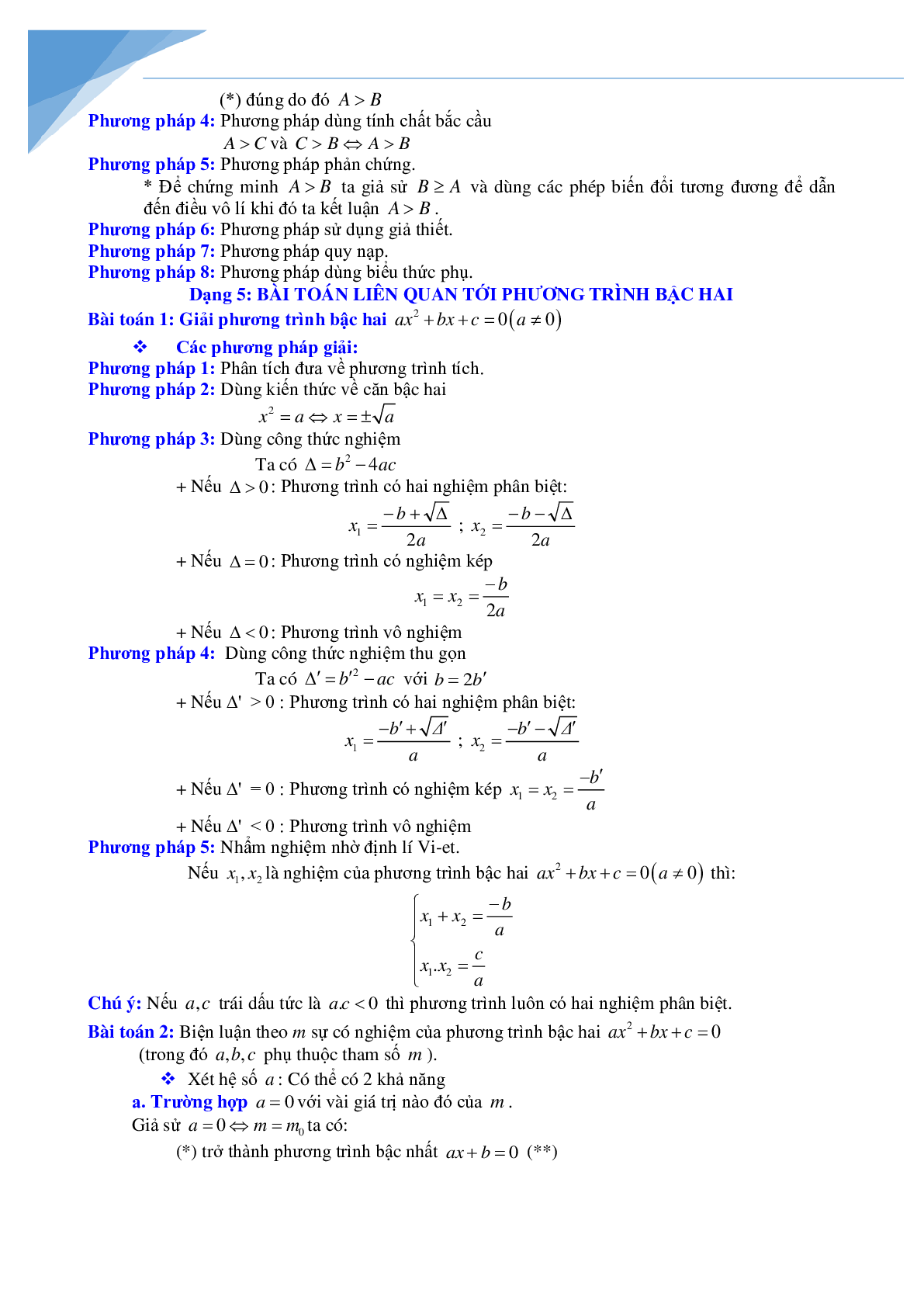 Tổng ôn đề luyện thi vào lớp 10 môn toán (trang 4)