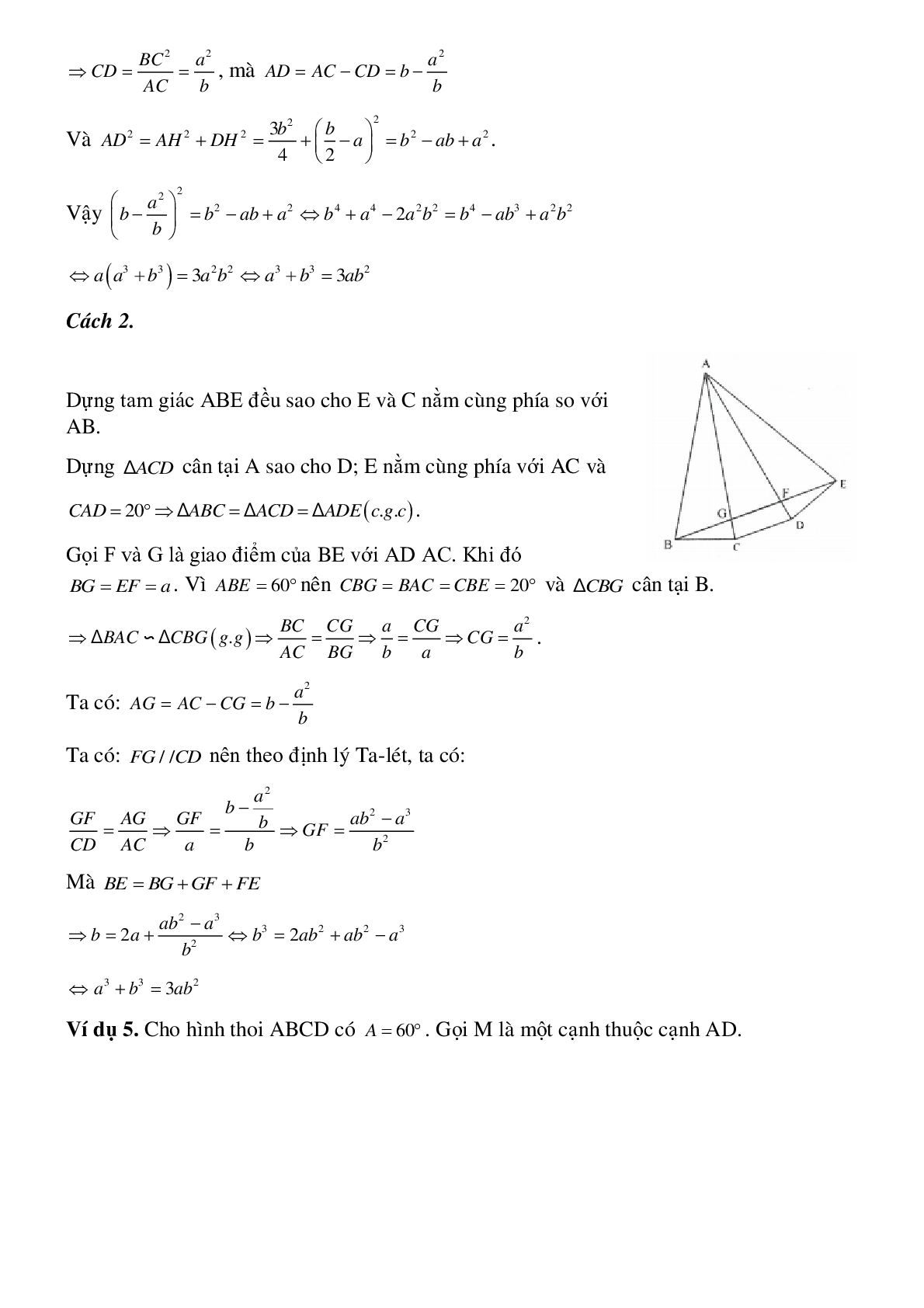 Các trường hợp đồng dạng của tam giác (trang 6)