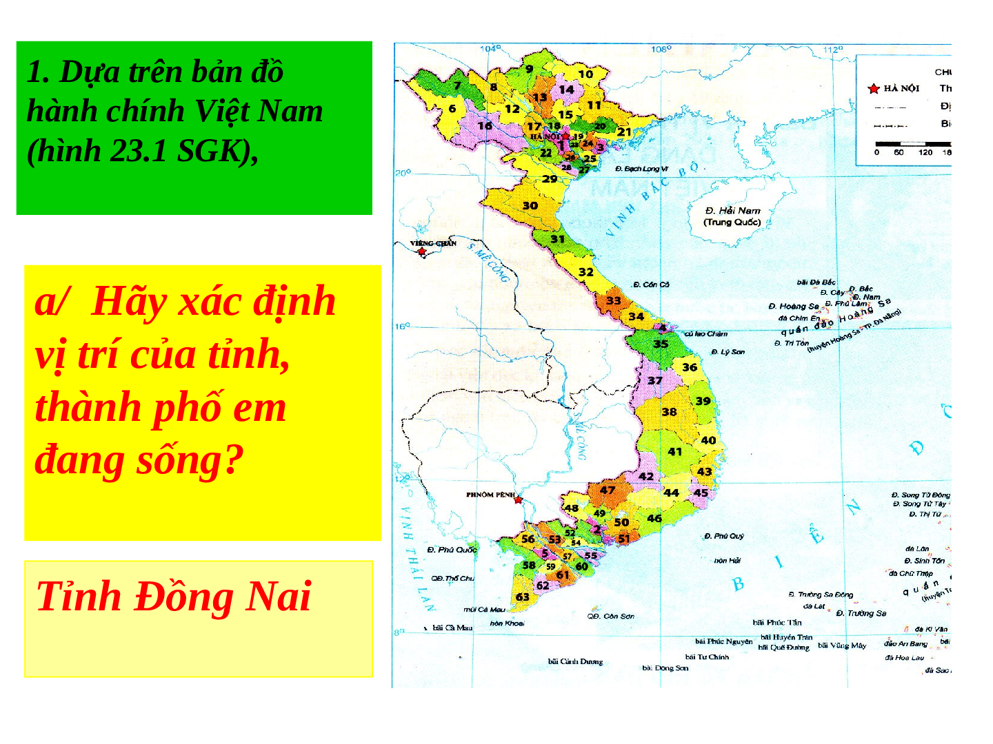 Giáo án Địa lí 8 Bài 27 Thực hành: Đọc bản đồ Việt Nam