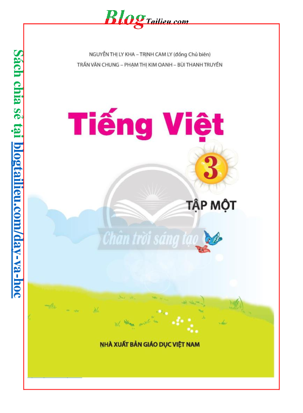 Tiếng Việt lớp 3 Tập 1 Chân trời sáng tạo pdf (trang 2)
