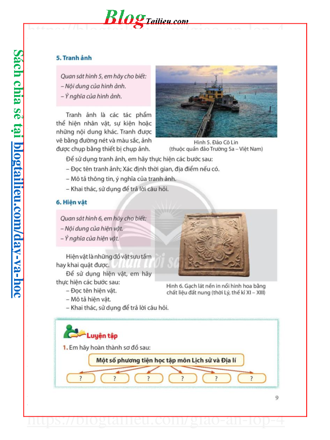 Lịch sử và Địa lí lớp 4 Chân trời sáng tạo pdf (trang 10)