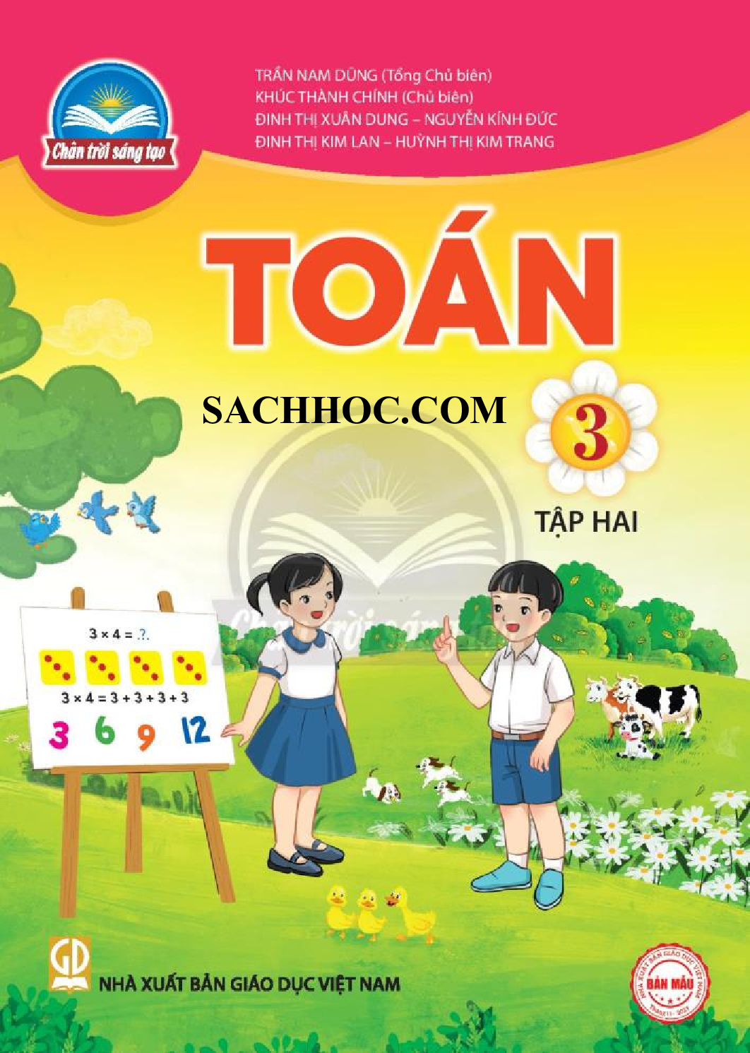 Toán lớp 3 Tập 2 Chân trời sáng tạo pdf (trang 1)