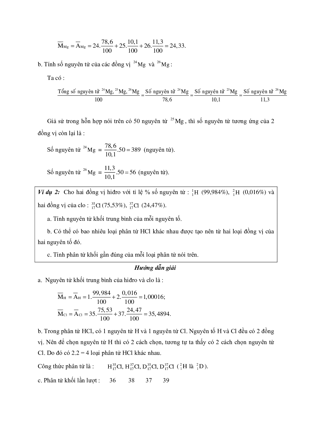 Lý thuyết và bài tập trắc nghiệm chương Nguyên tử môn Hóa lớp 10 có đáp án (trang 7)